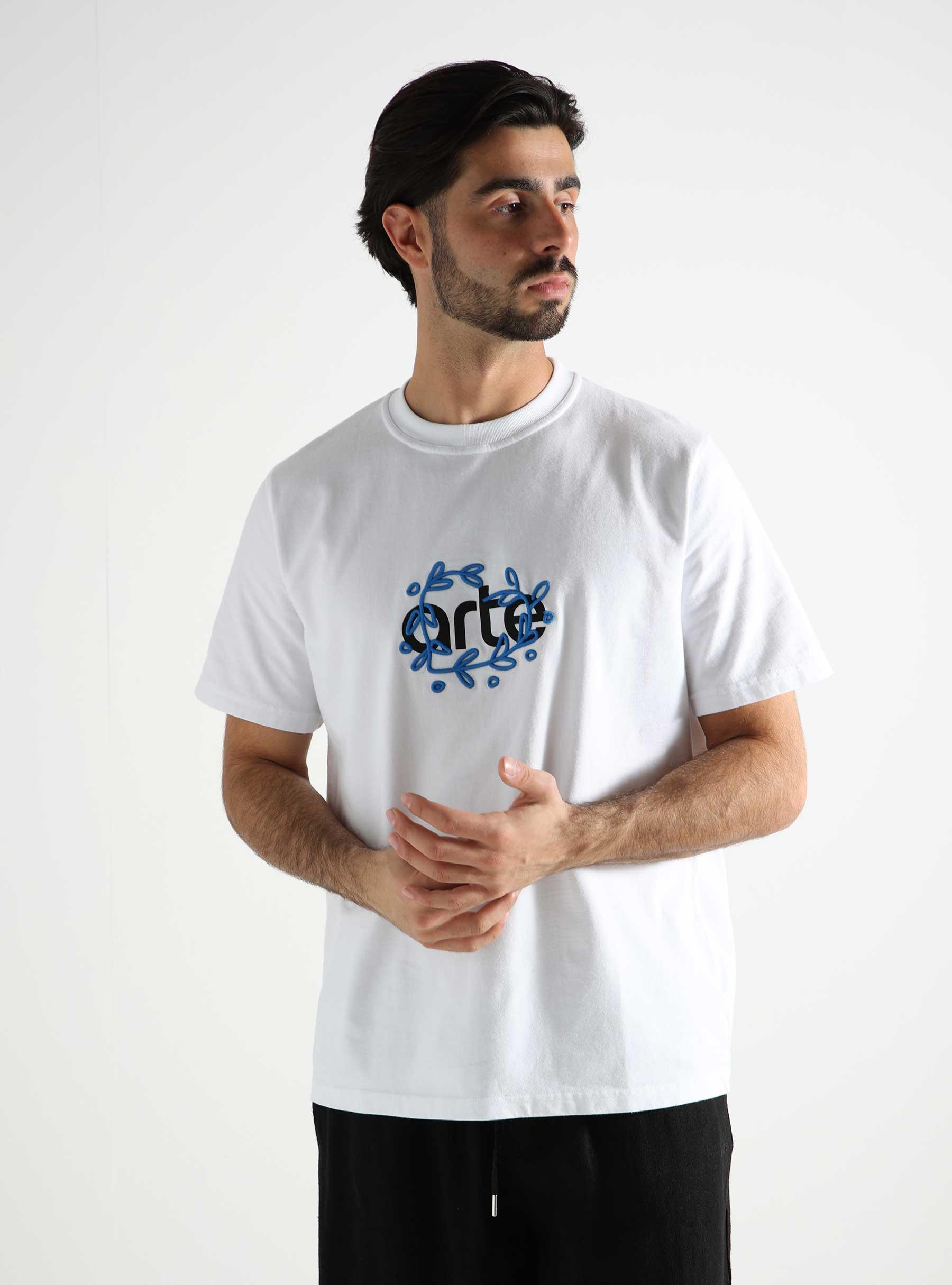 Teo Arte Front T-shirt White SS24-017T