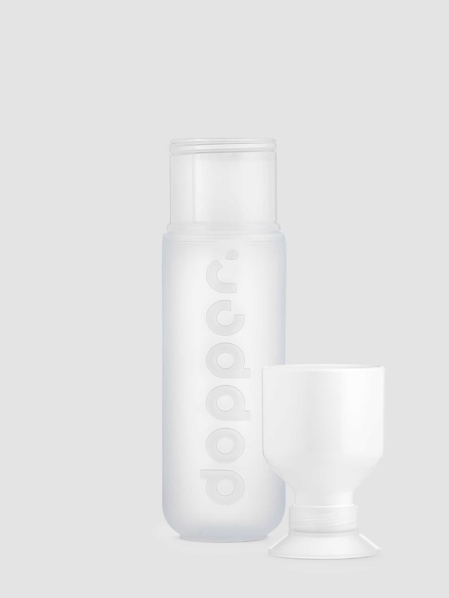 Water Bottle 450ml Pure White 7281