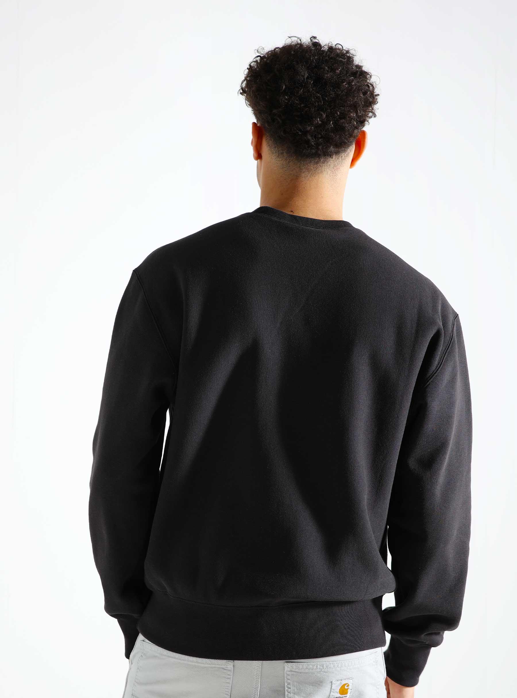 Crewneck Sweatshirt Navy Black