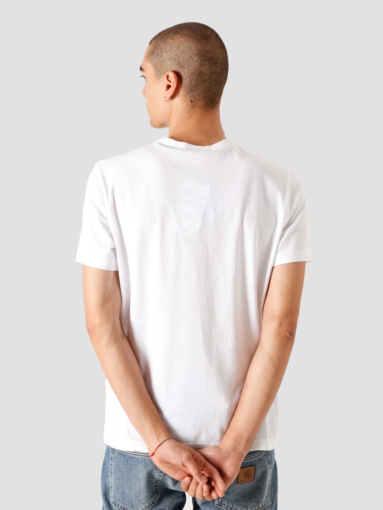 Crewneck T-Shirt White 214674