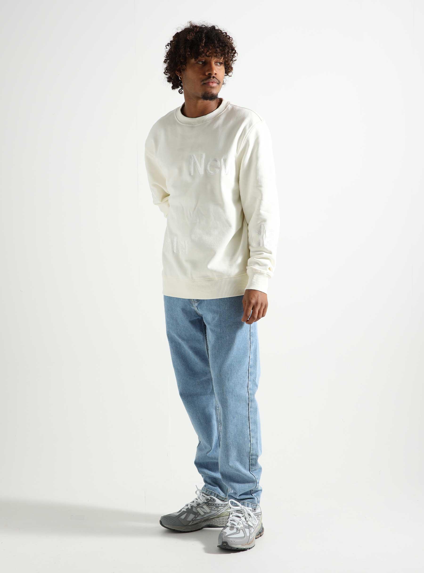 Name Sweater Off White 2401117003