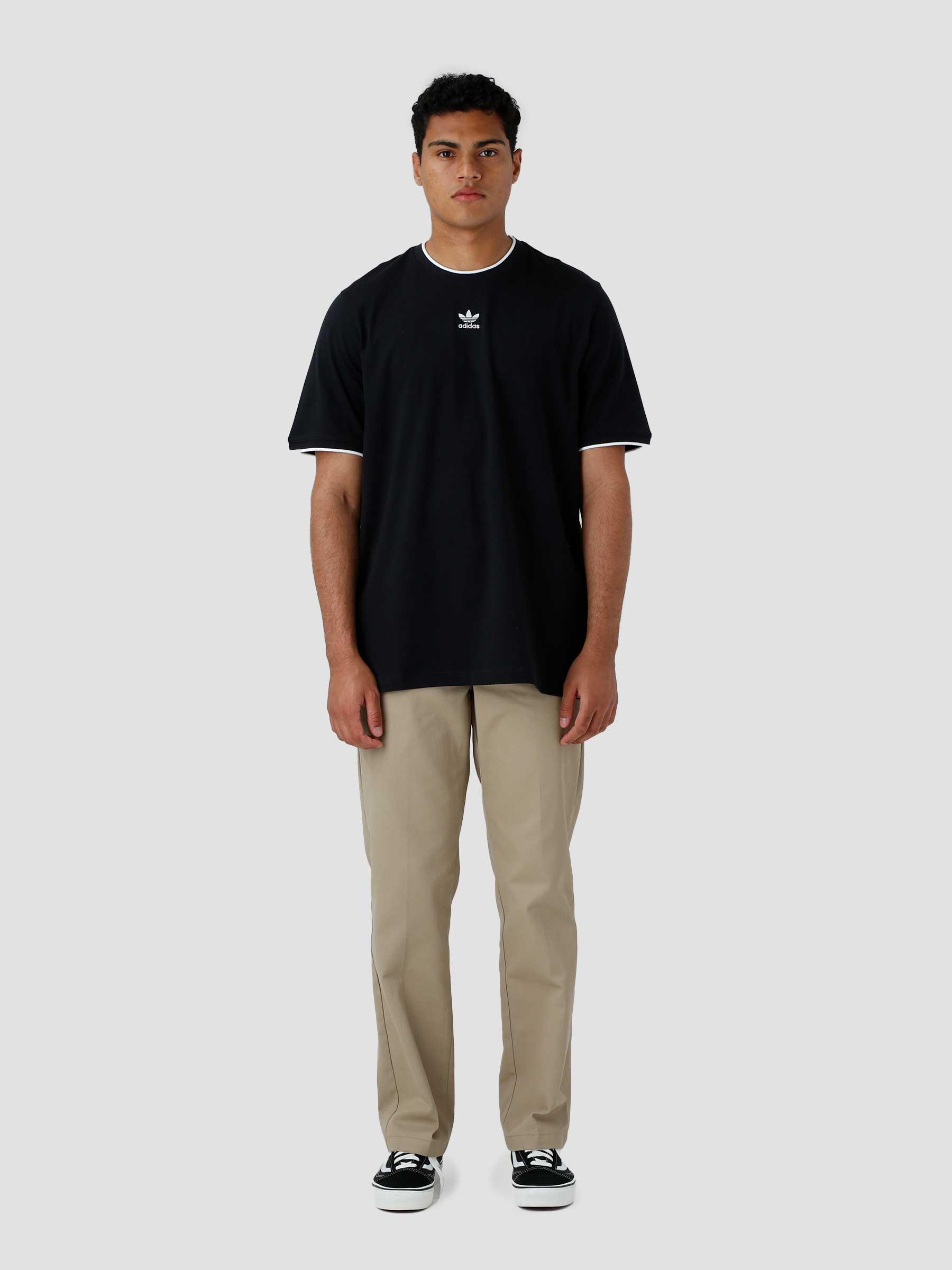 adidas Essential T-Shirt Black - Freshcotton