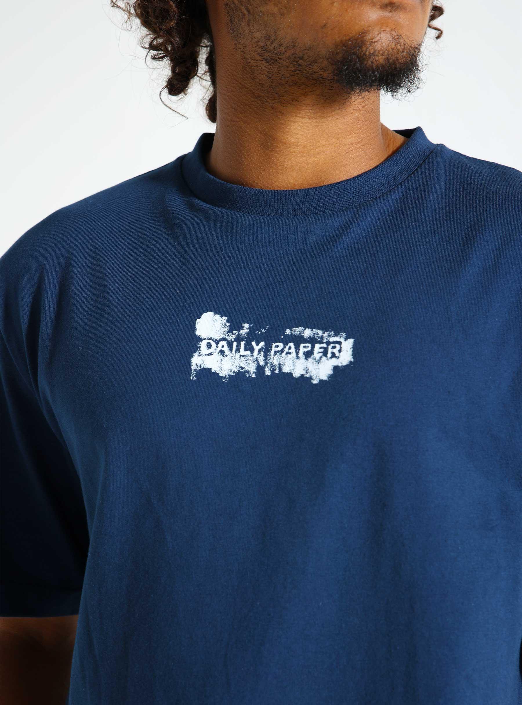 Scratch Logo T-Shirt Peagant Blue 2413014