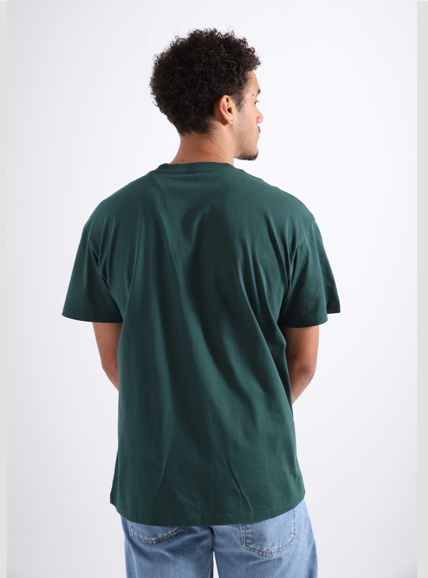 Pocket Heart T-Shirt Discovery Green I032128-1N9XX