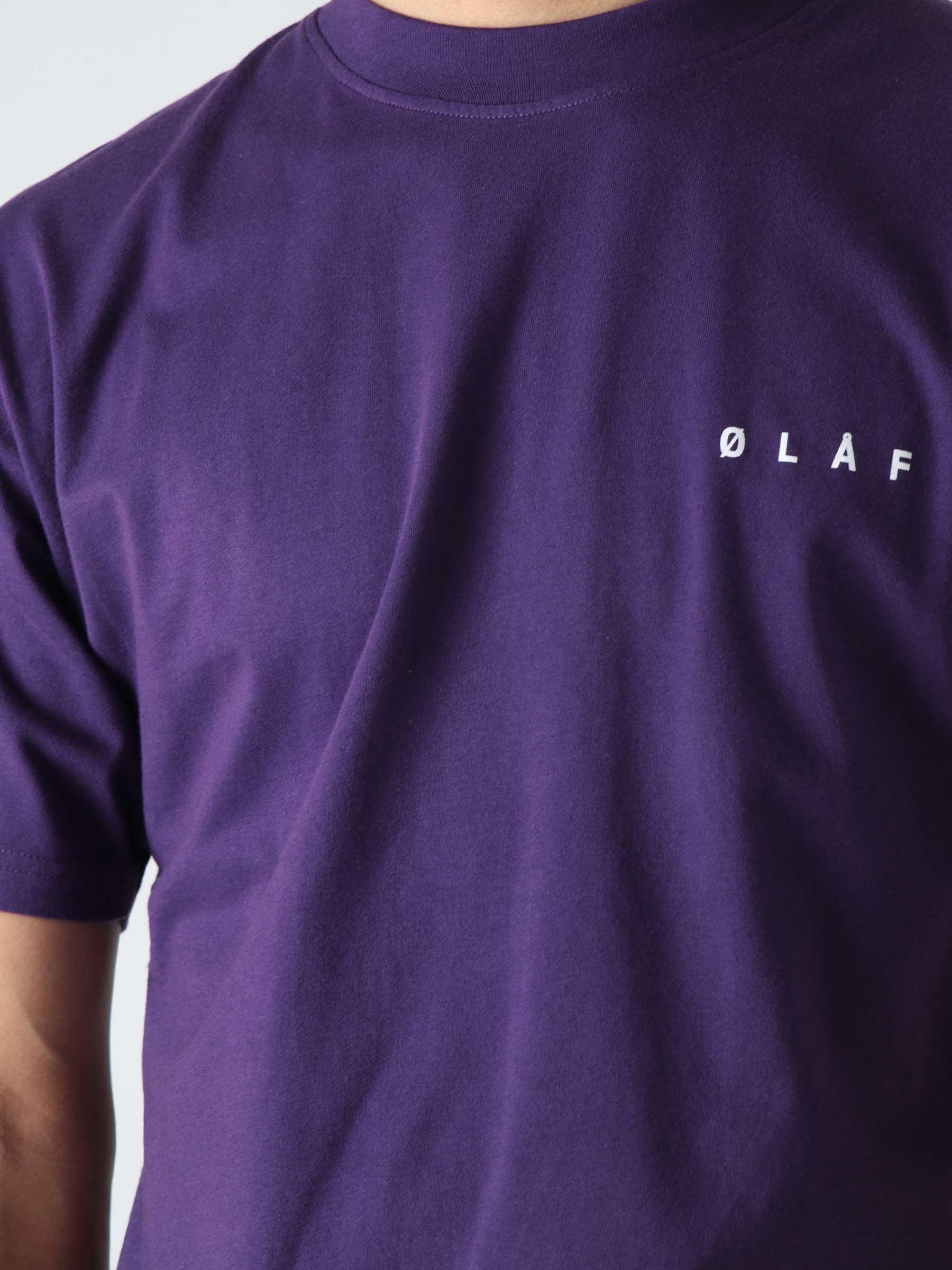 Olaf Face T-Shirt Purple SS22_0014