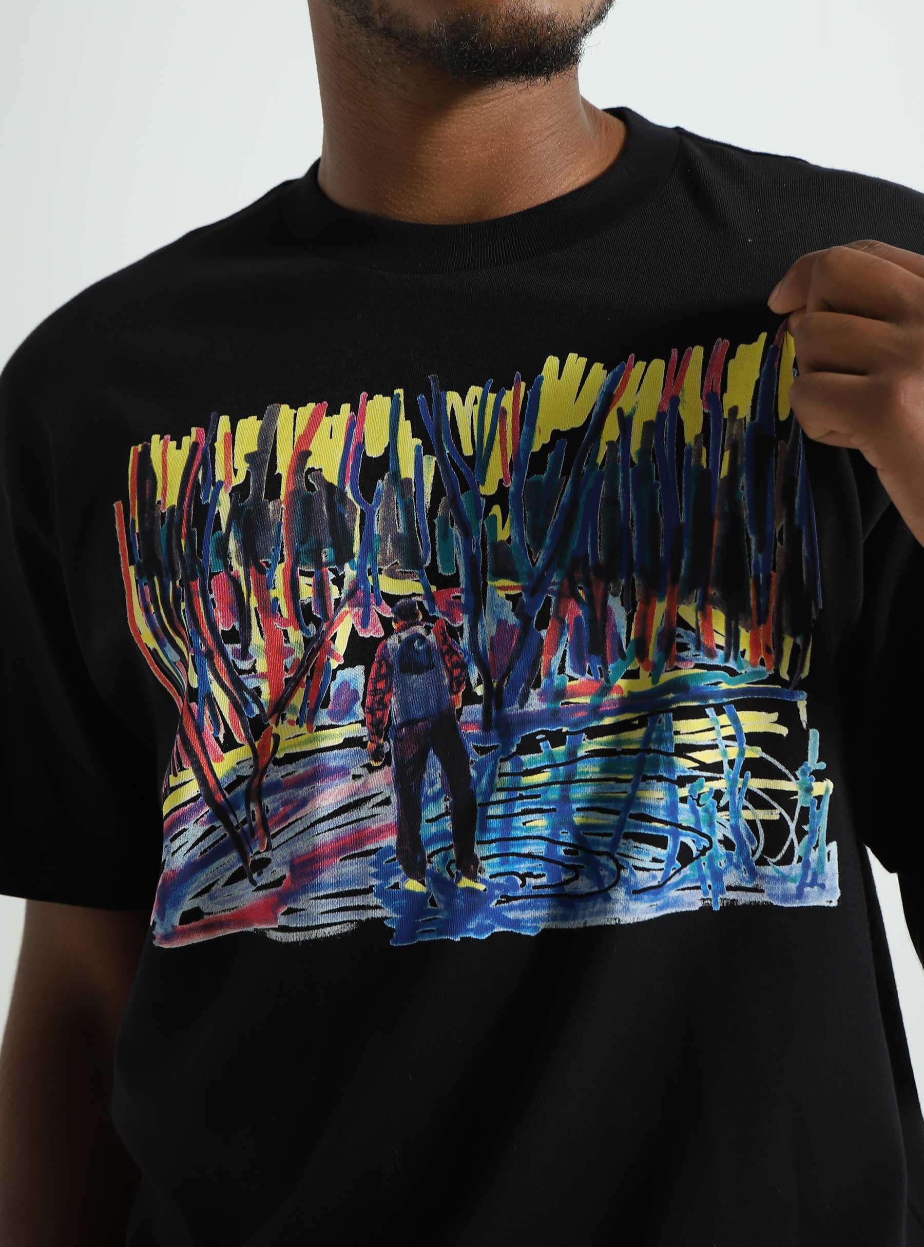Ollie Mac Icy Lake T-Shirt Black I032408-89XX