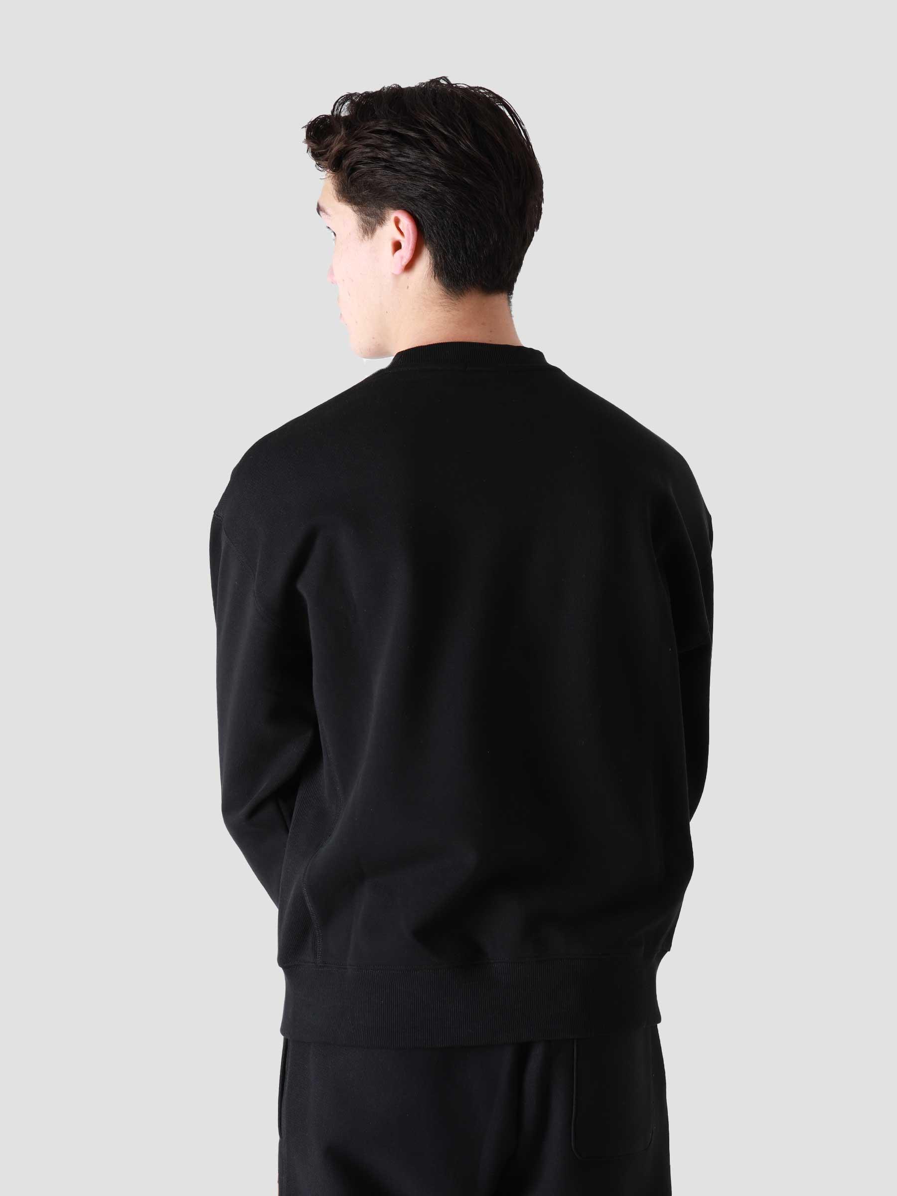 1HS1 Men's Sweatshirt 07 Black SH7277-13