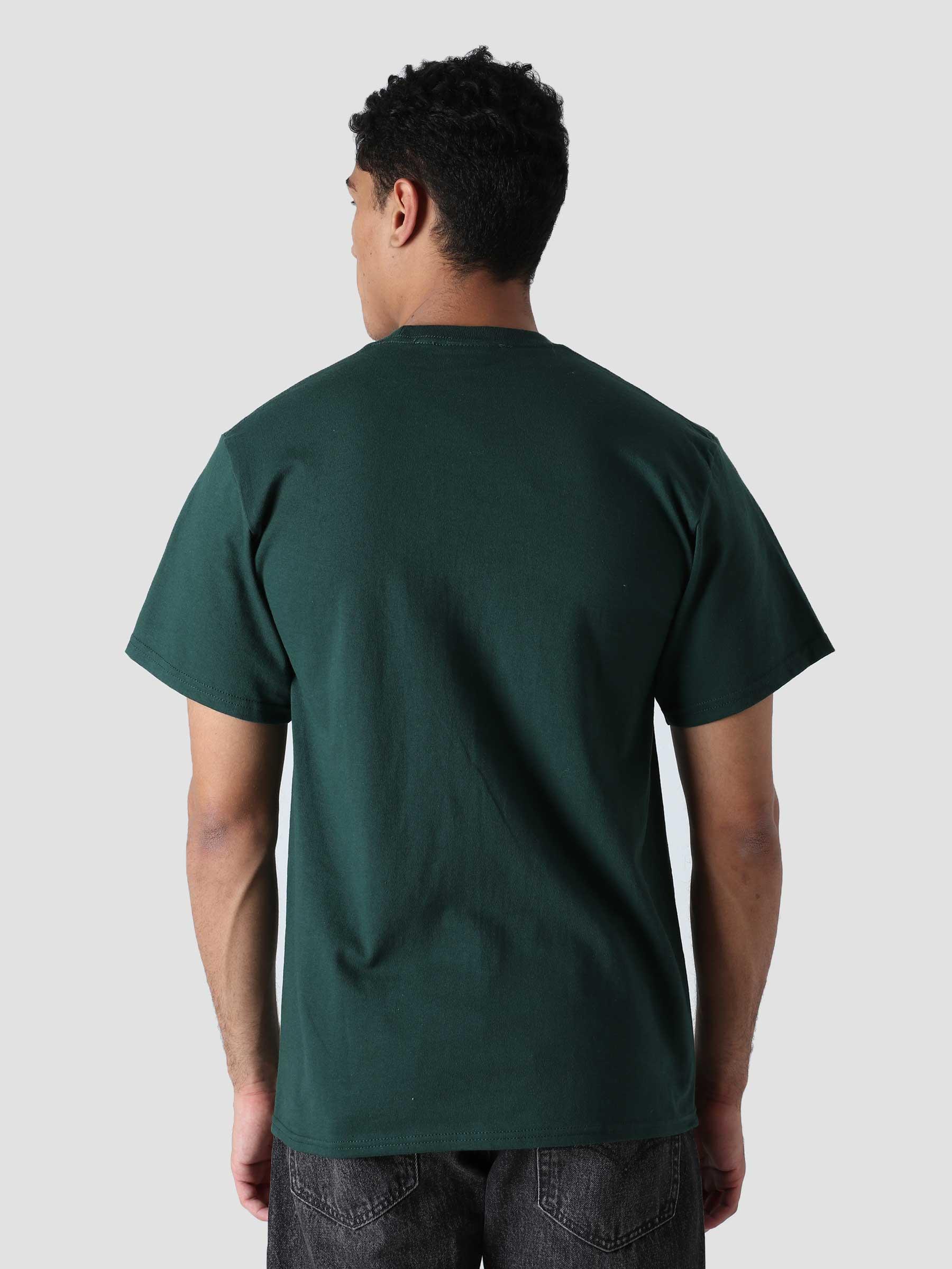 Hydrate S/S T-Shirt Dark Green TS01578