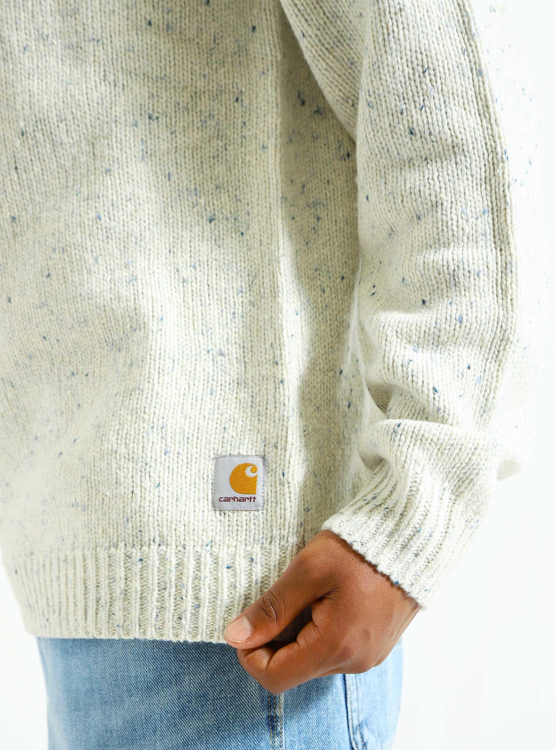 Anglistic Sweater Speckled Salt I010977-1T7XX