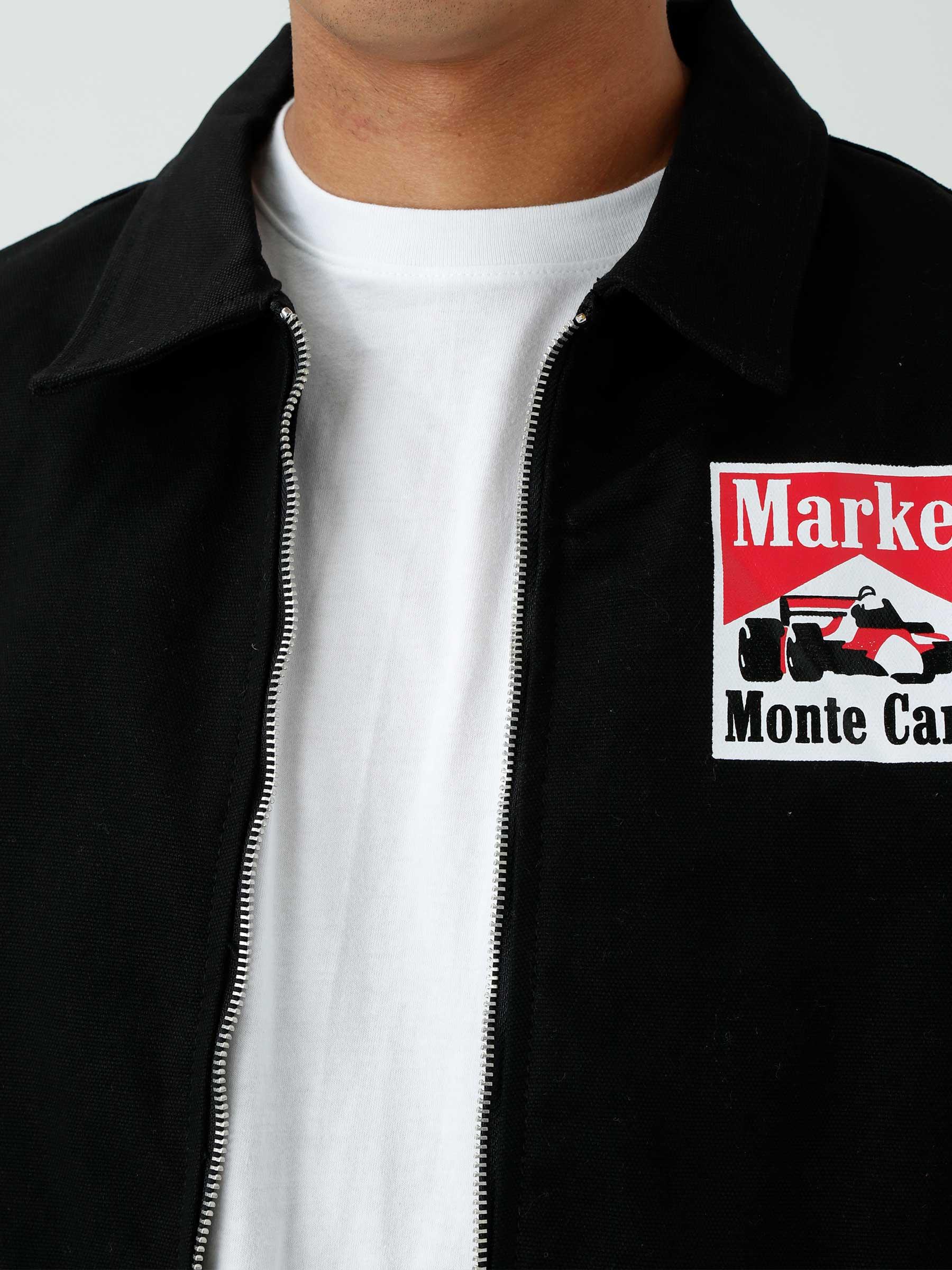 Market Racing Logo Coach Jacket Black 389000059-0001