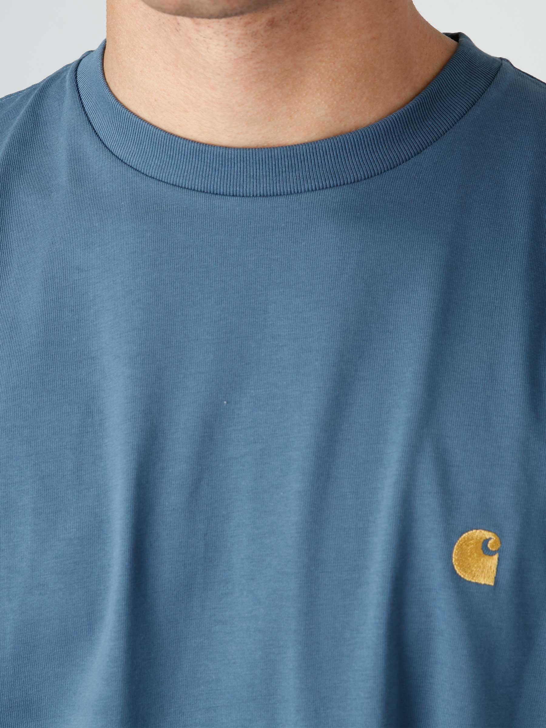 Chase T-Shirt Storm Blue Gold I026391-0XWXX