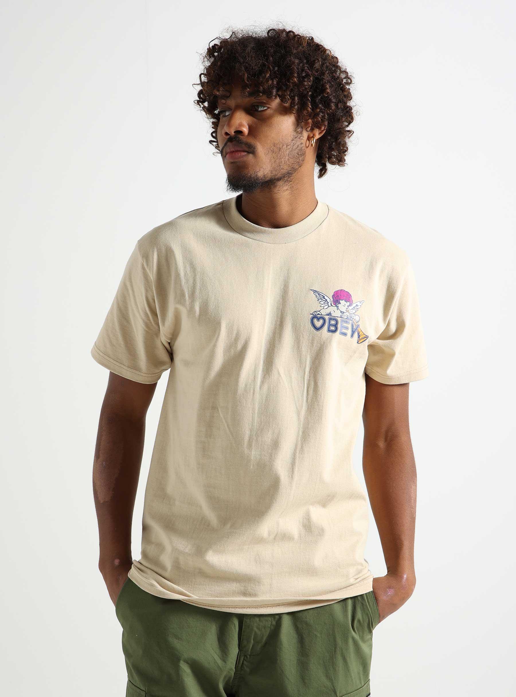 Obey Baby Angel T-shirt Sand 165263700-SAN