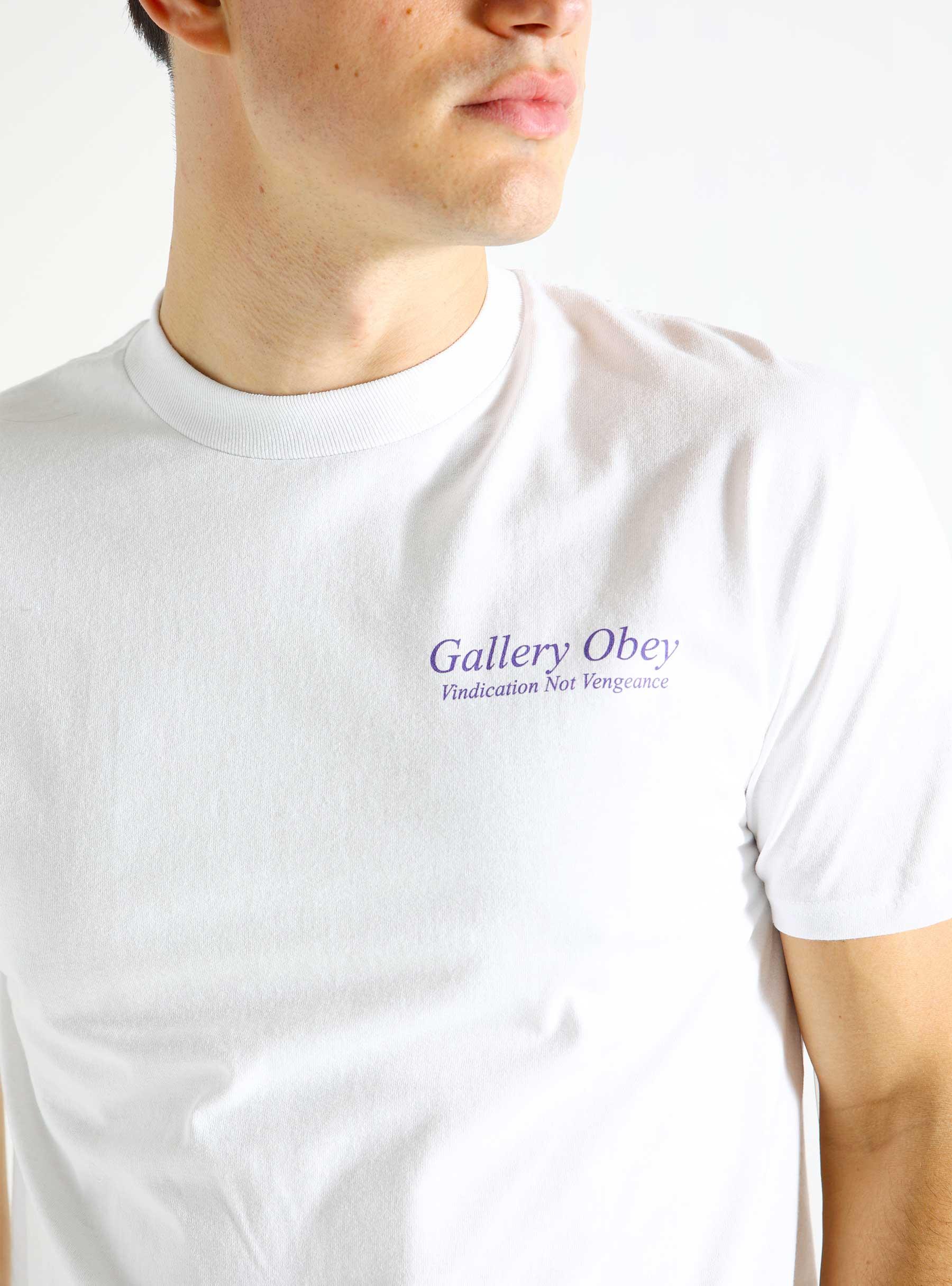 Gallery Obey T-shirt White 165263713-WHT