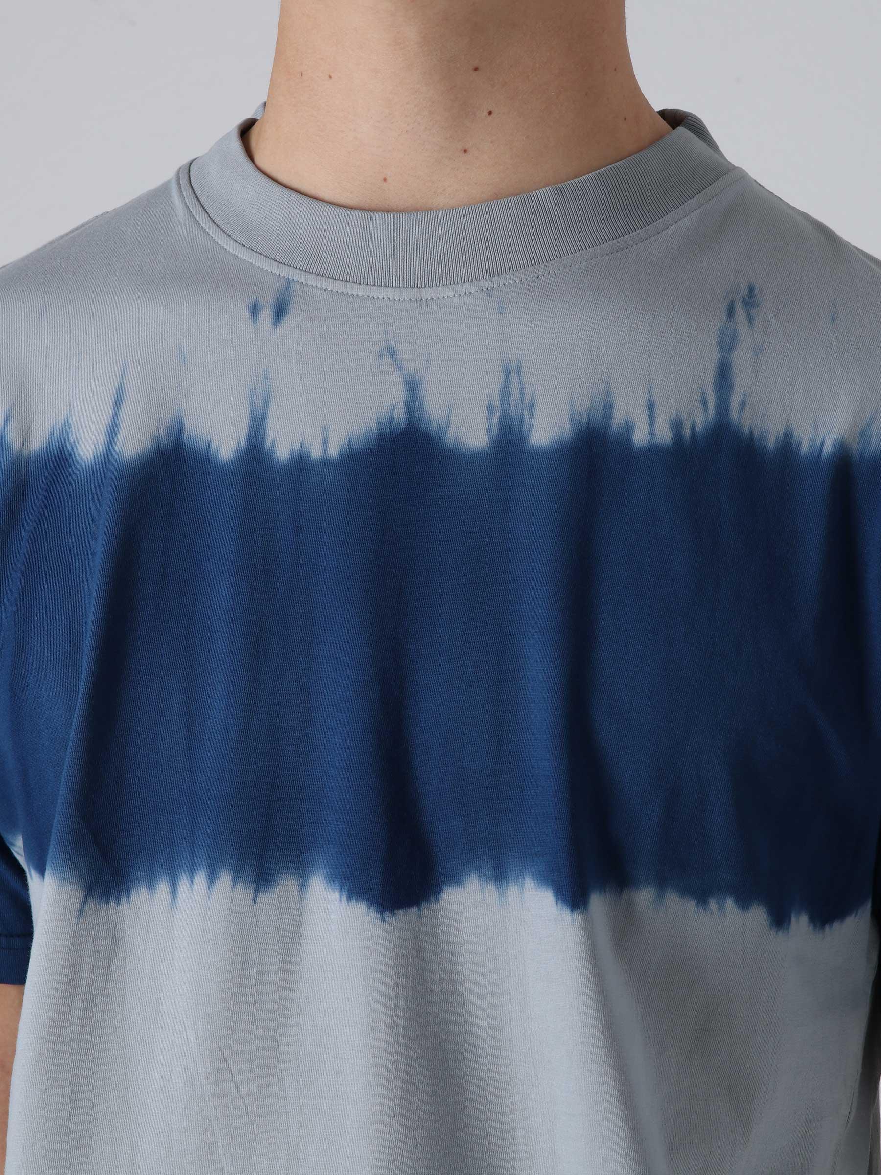 Olaf Wavy T-Shirt Blue Grey SS22_0010