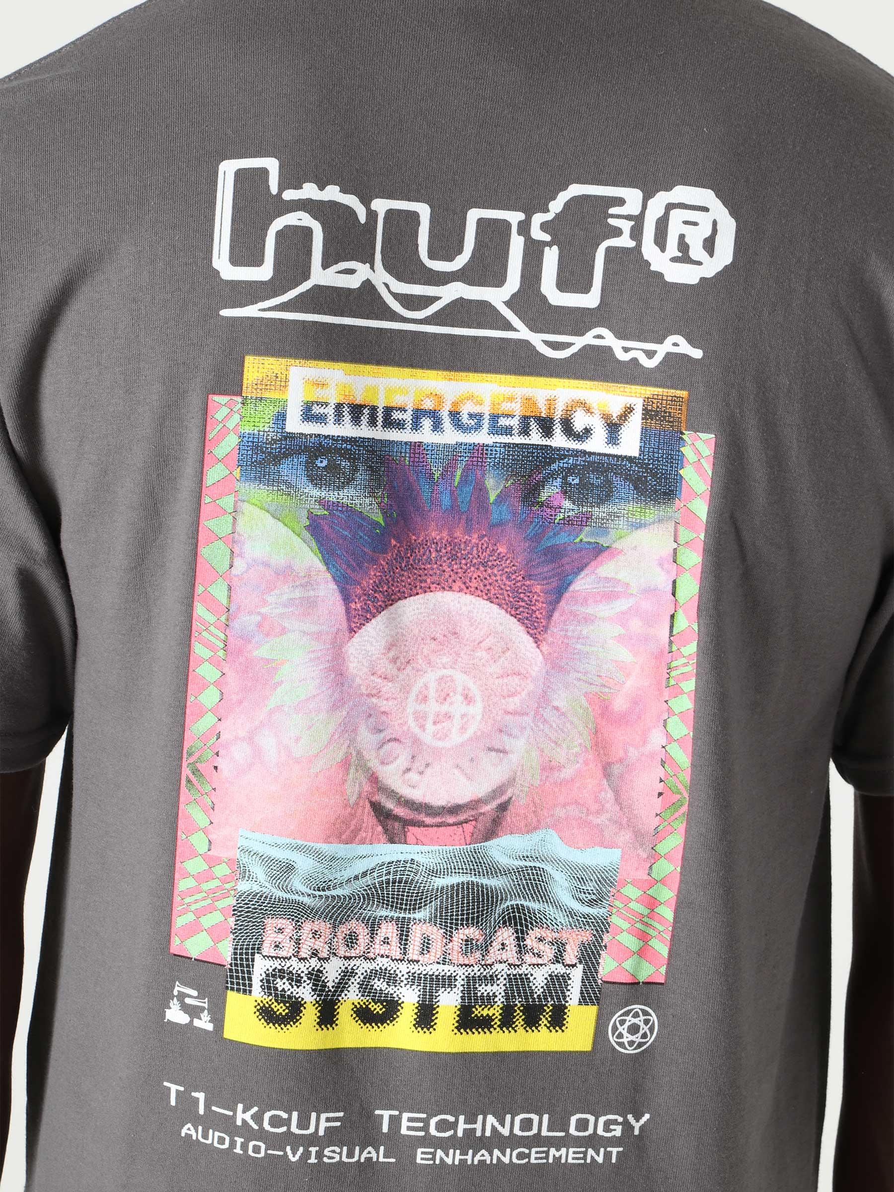 Emergency System T-Shirt Charcoal TS01519-CHARC