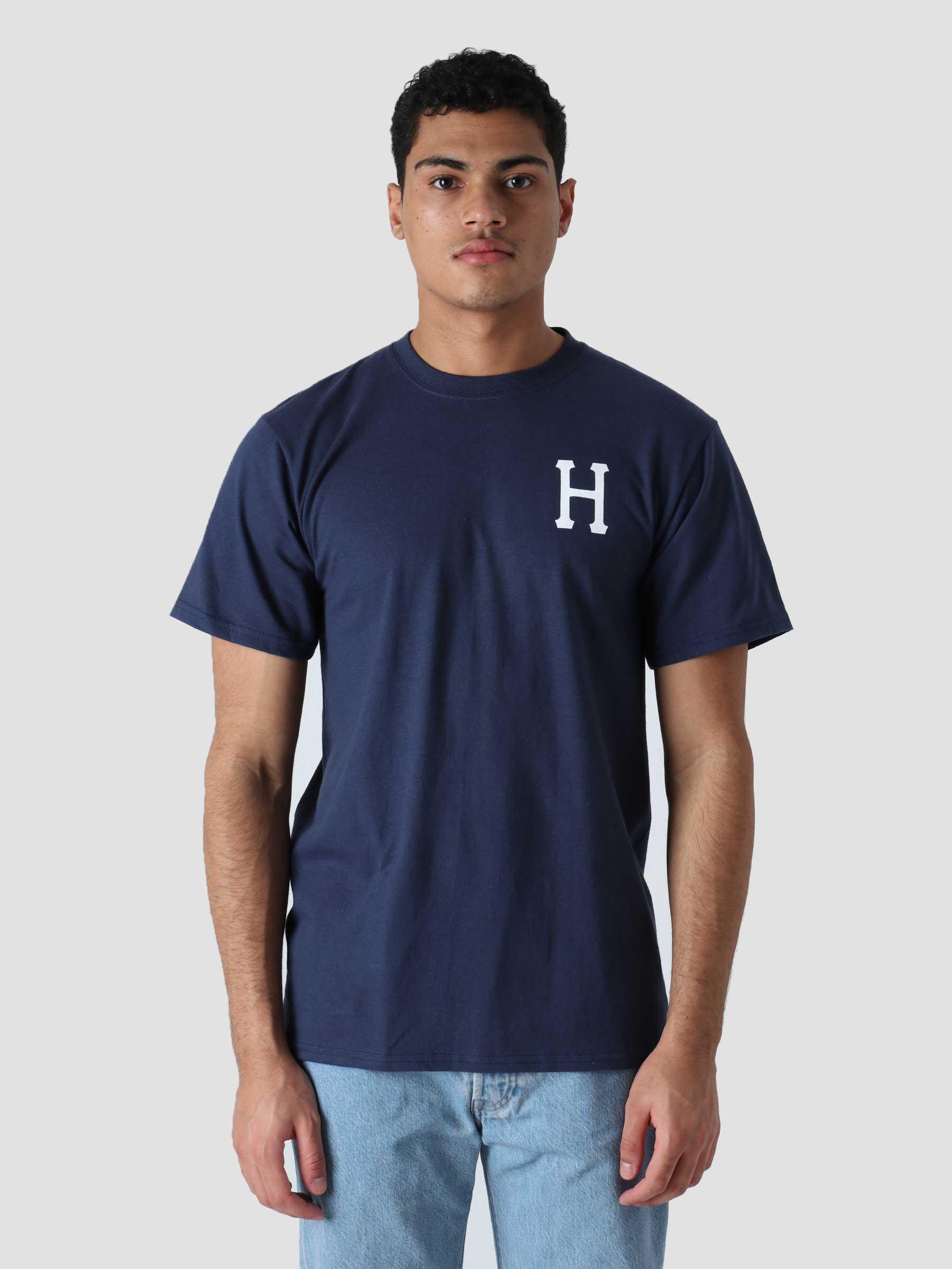 Essentials Classic H S/S T-Shirt Navy TS01048
