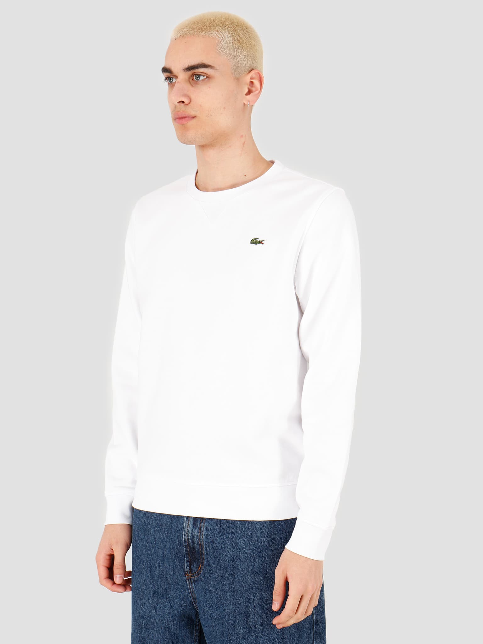 1HS1 Men's sweatshirt 01 White SH7613-01