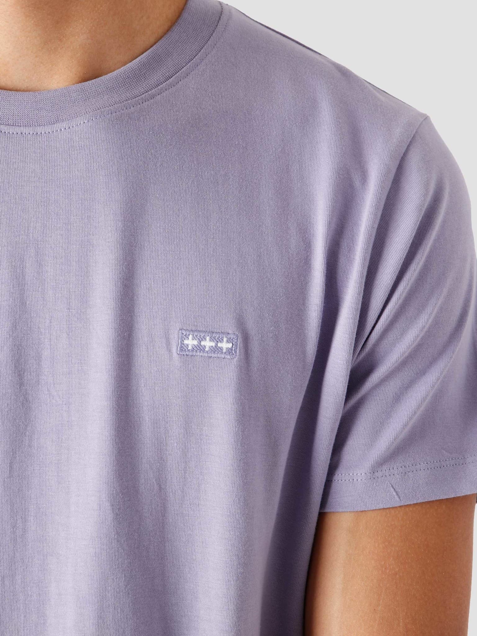 QB03 Patch Logo T-shirt Dusty Lilac