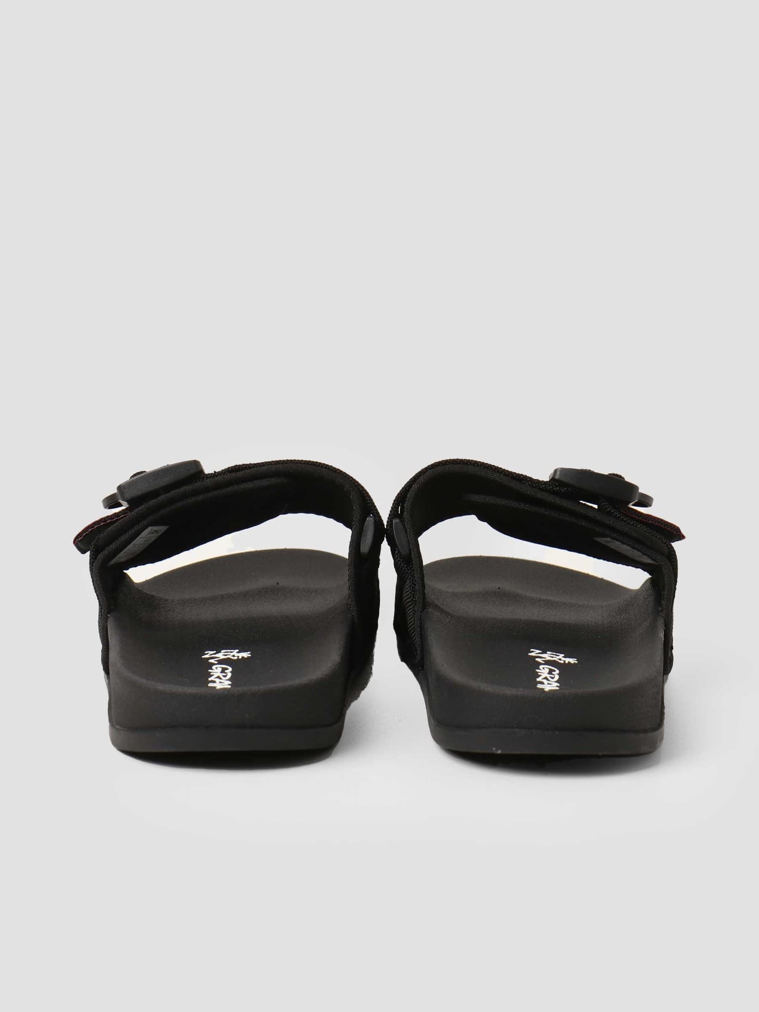 Slide Sandals Black GRF-004