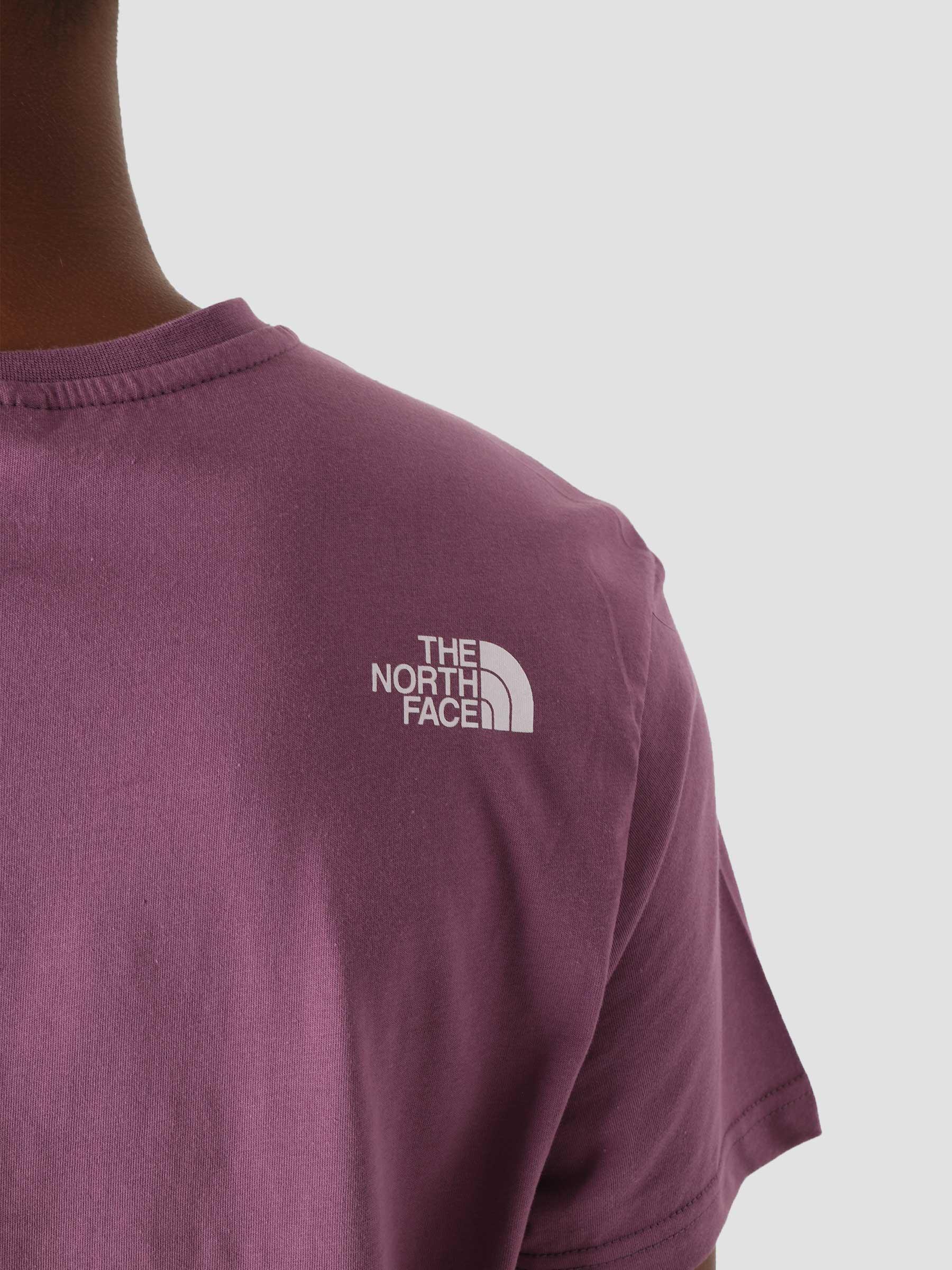 Simple Dome T-Shirt Pikes Purple NF0A2TX50H5