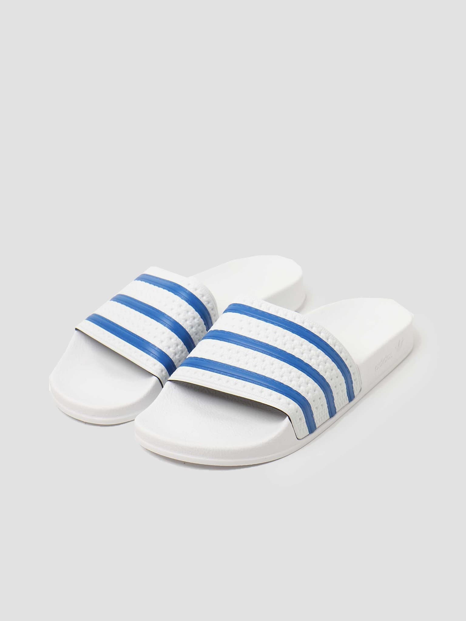 Adilette Footwear White Blue FX5860