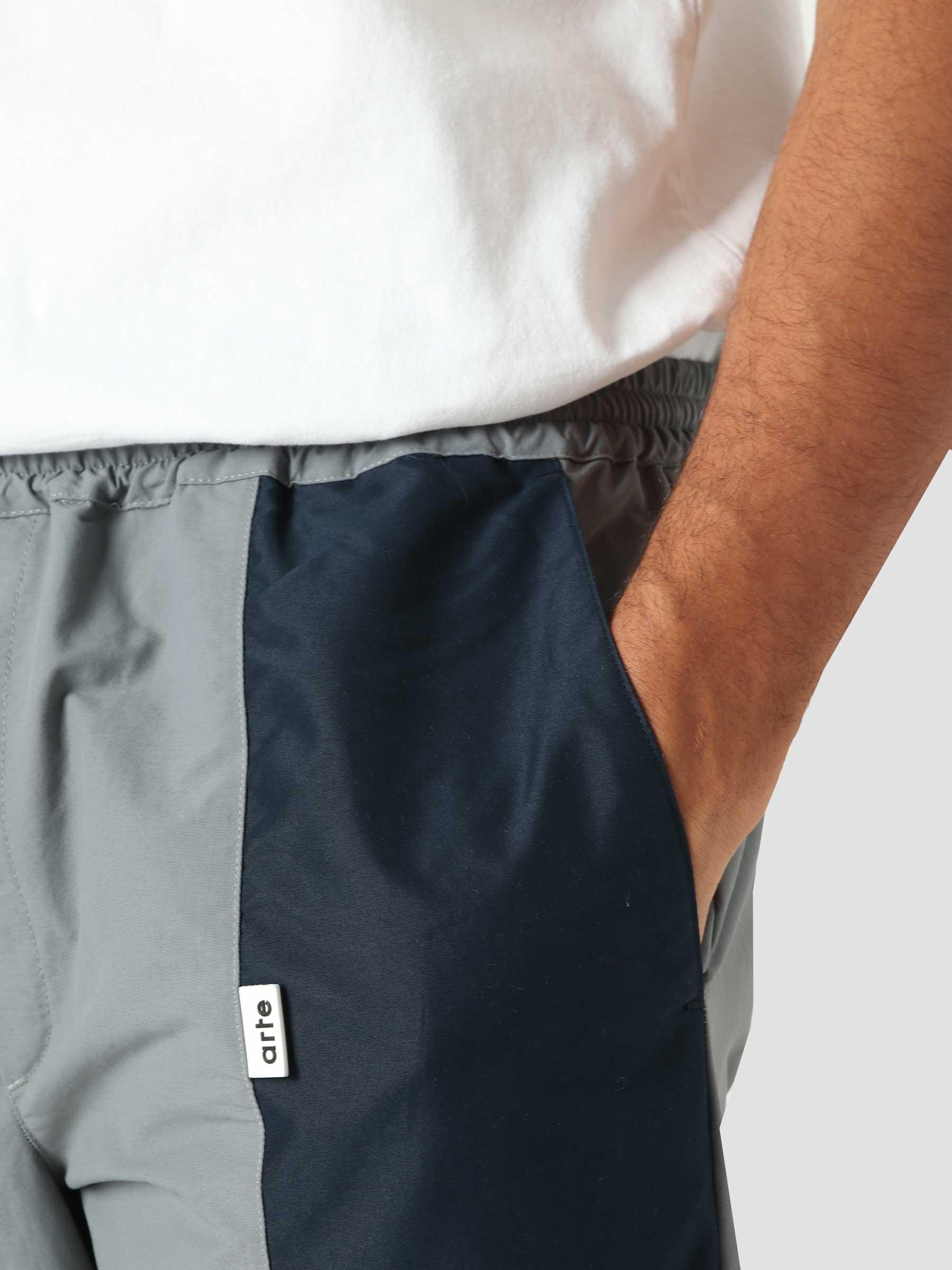 Jaden Pants Pants Grey Navy AW21-074P