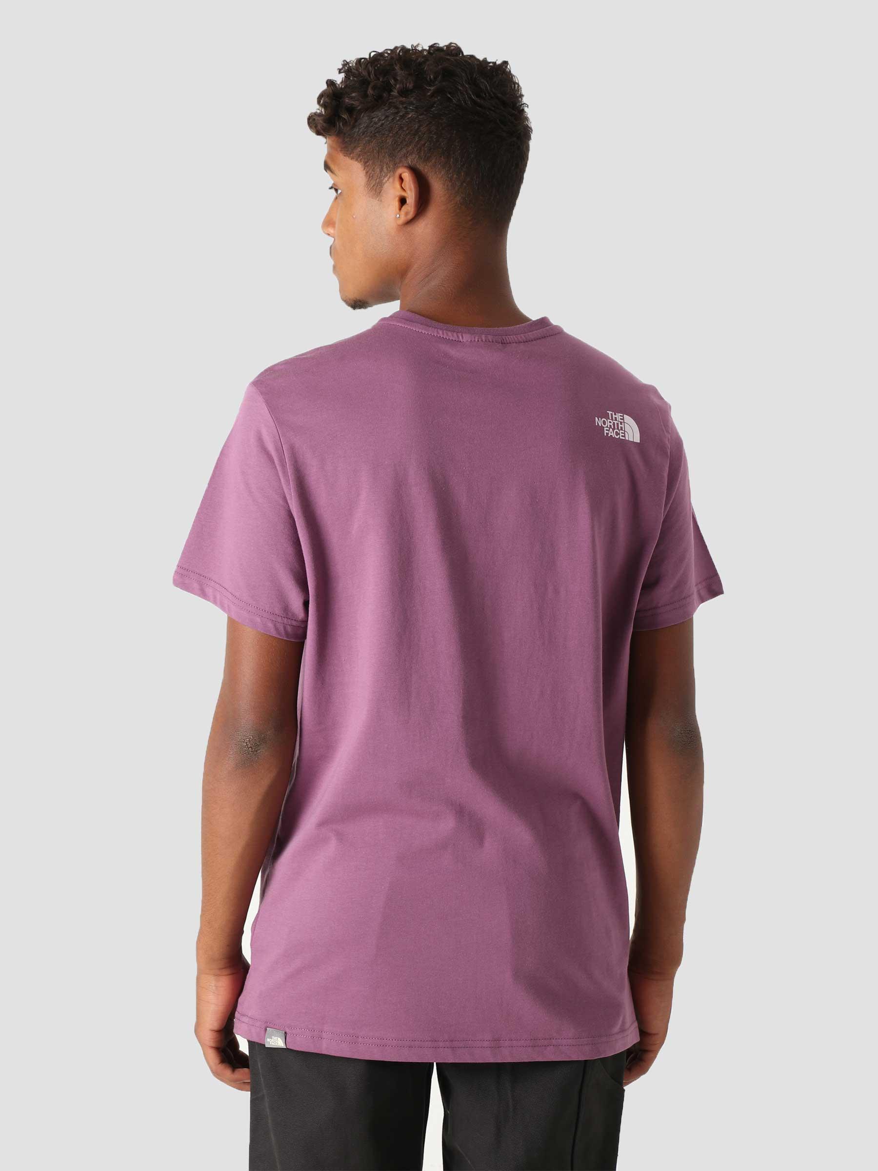 Simple Dome T-Shirt Pikes Purple NF0A2TX50H5
