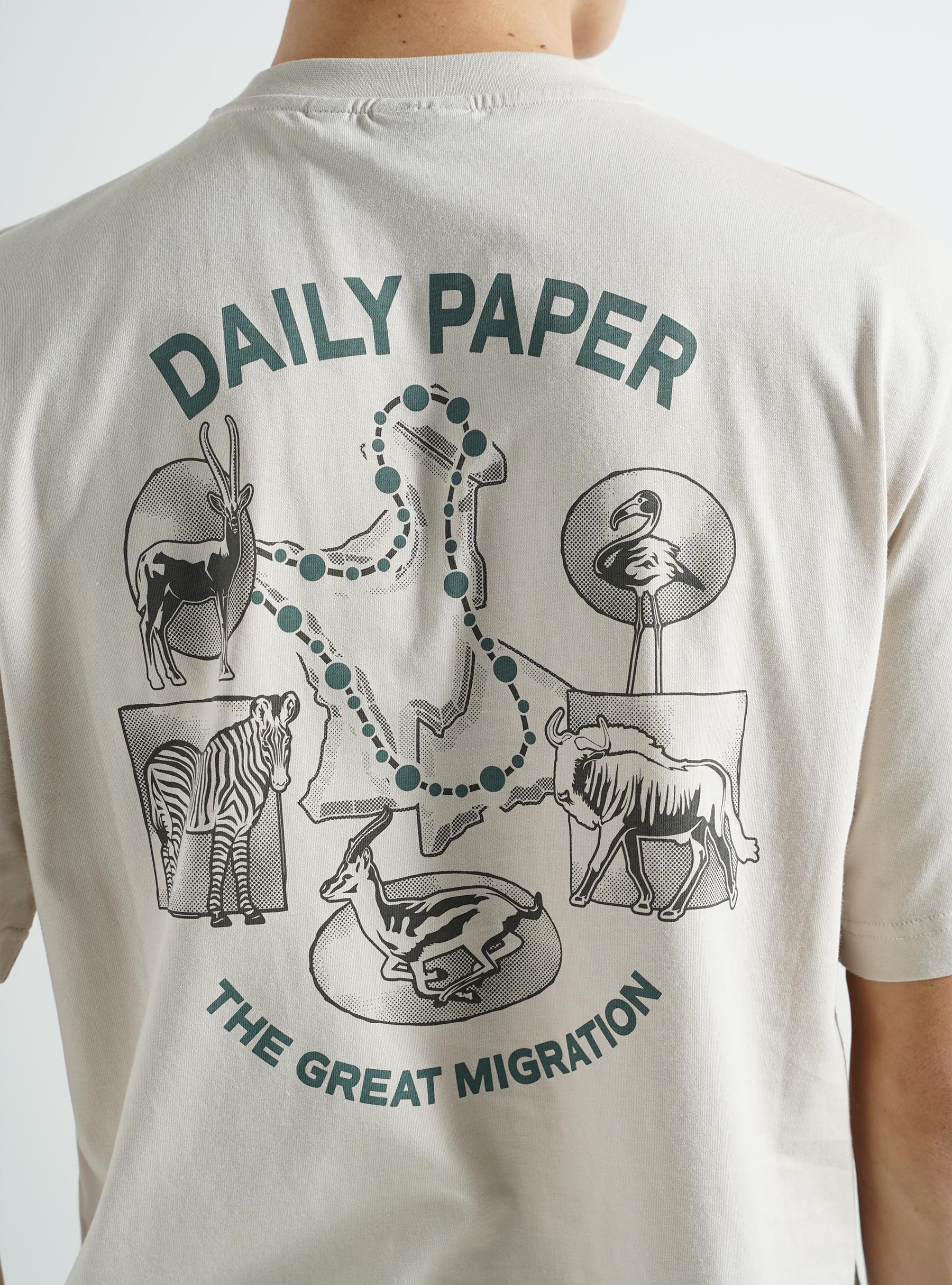 Migration SS T-Shirt Moonstruck Beige 2411082