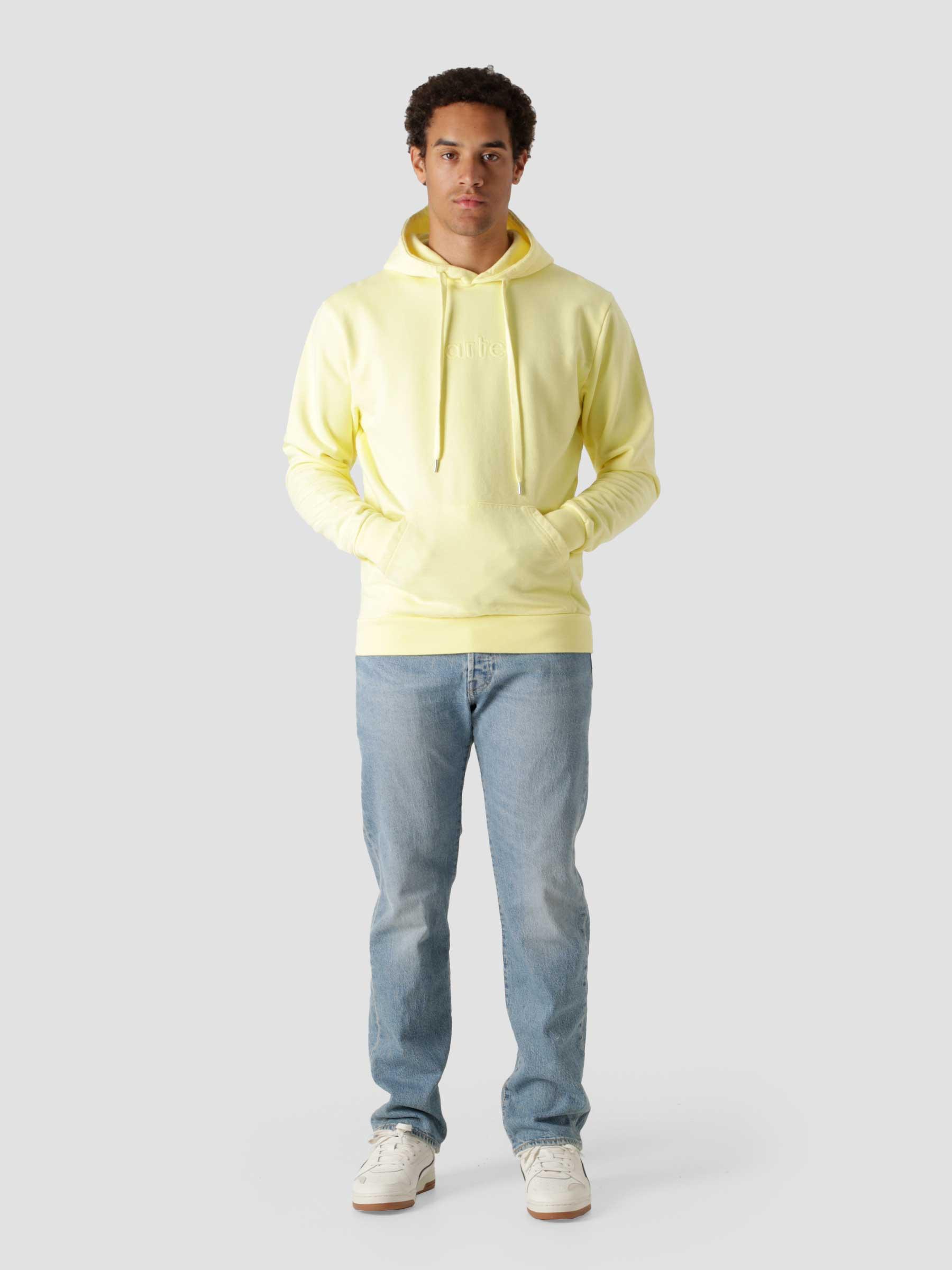 Hanker Embos Hoodie Yellow AW21-082H