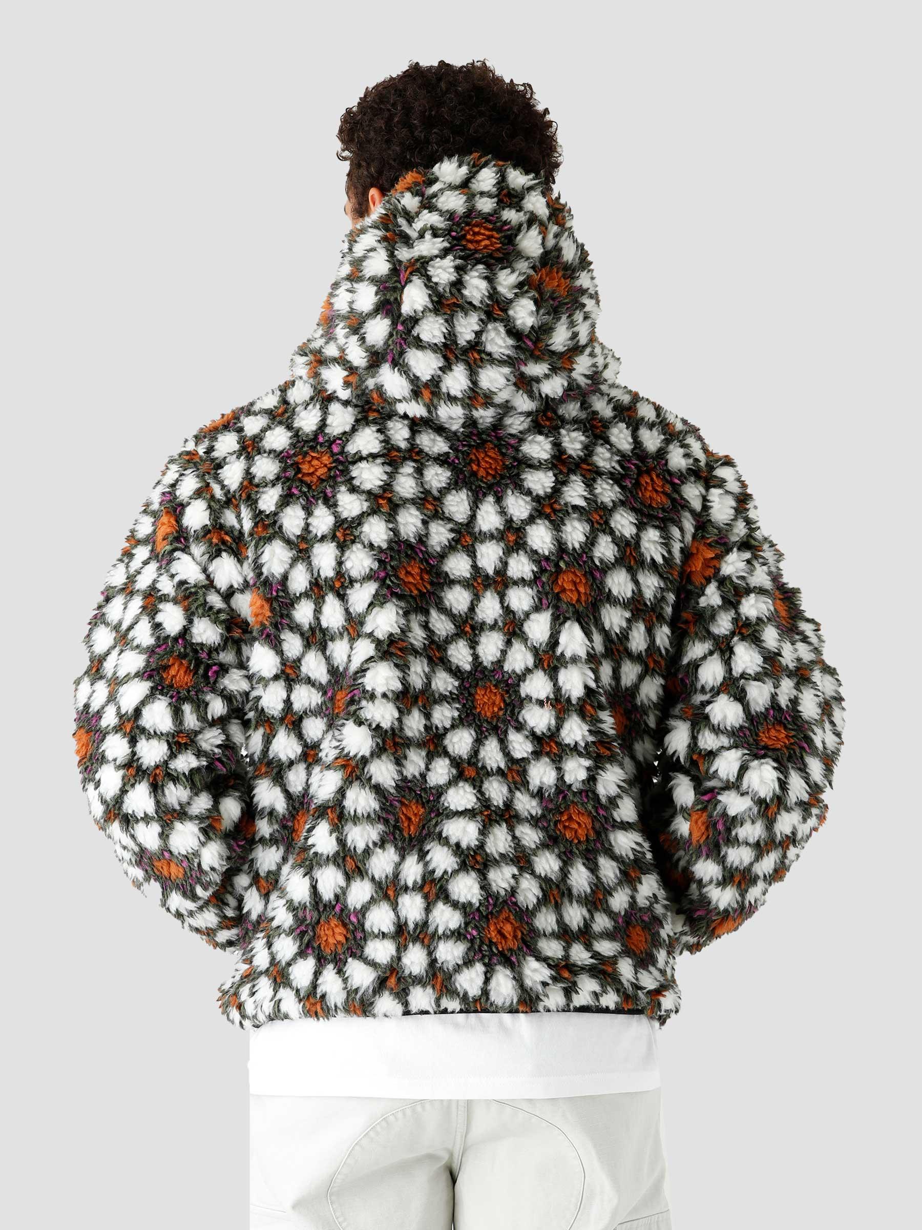 Pattern Sherpa Jacket Natural 118491-1002