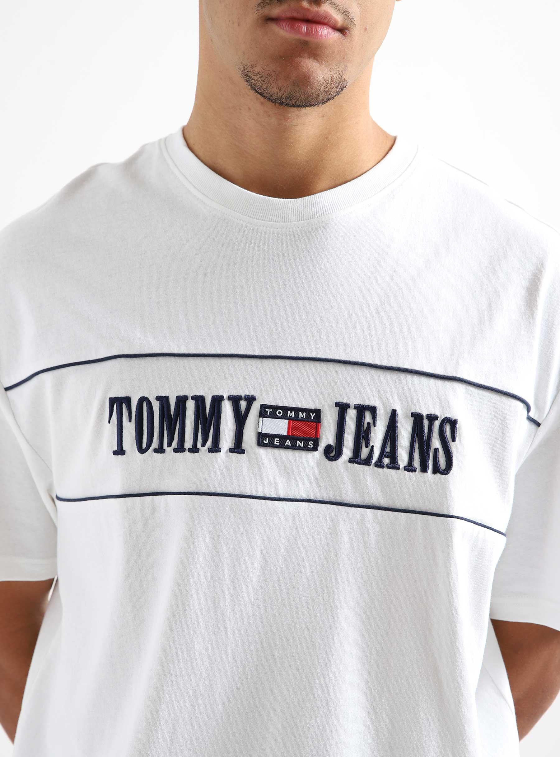 Tommy Jeans TJM Skate Archive T-shirt White - Freshcotton