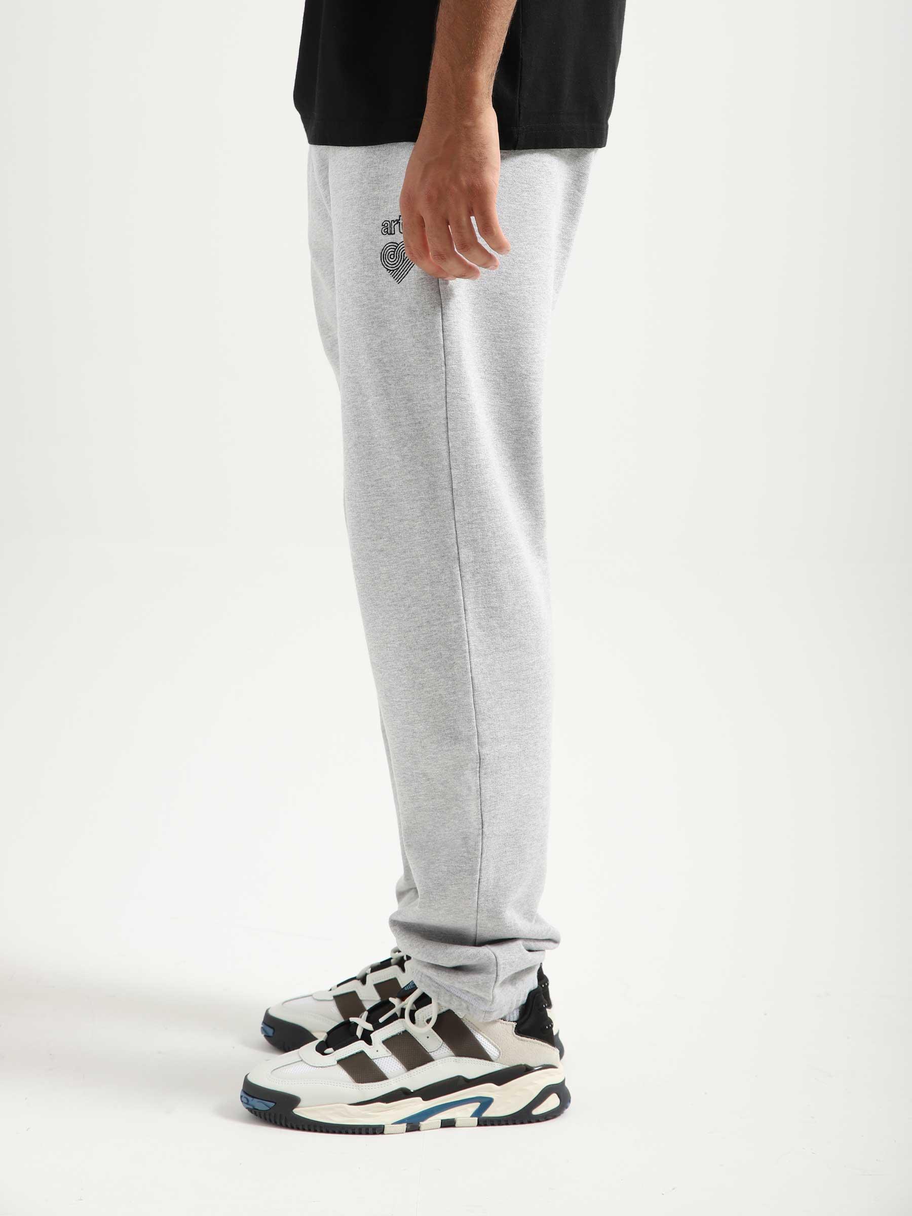 Tristian Heart Patch Pants Grey AW23-049P