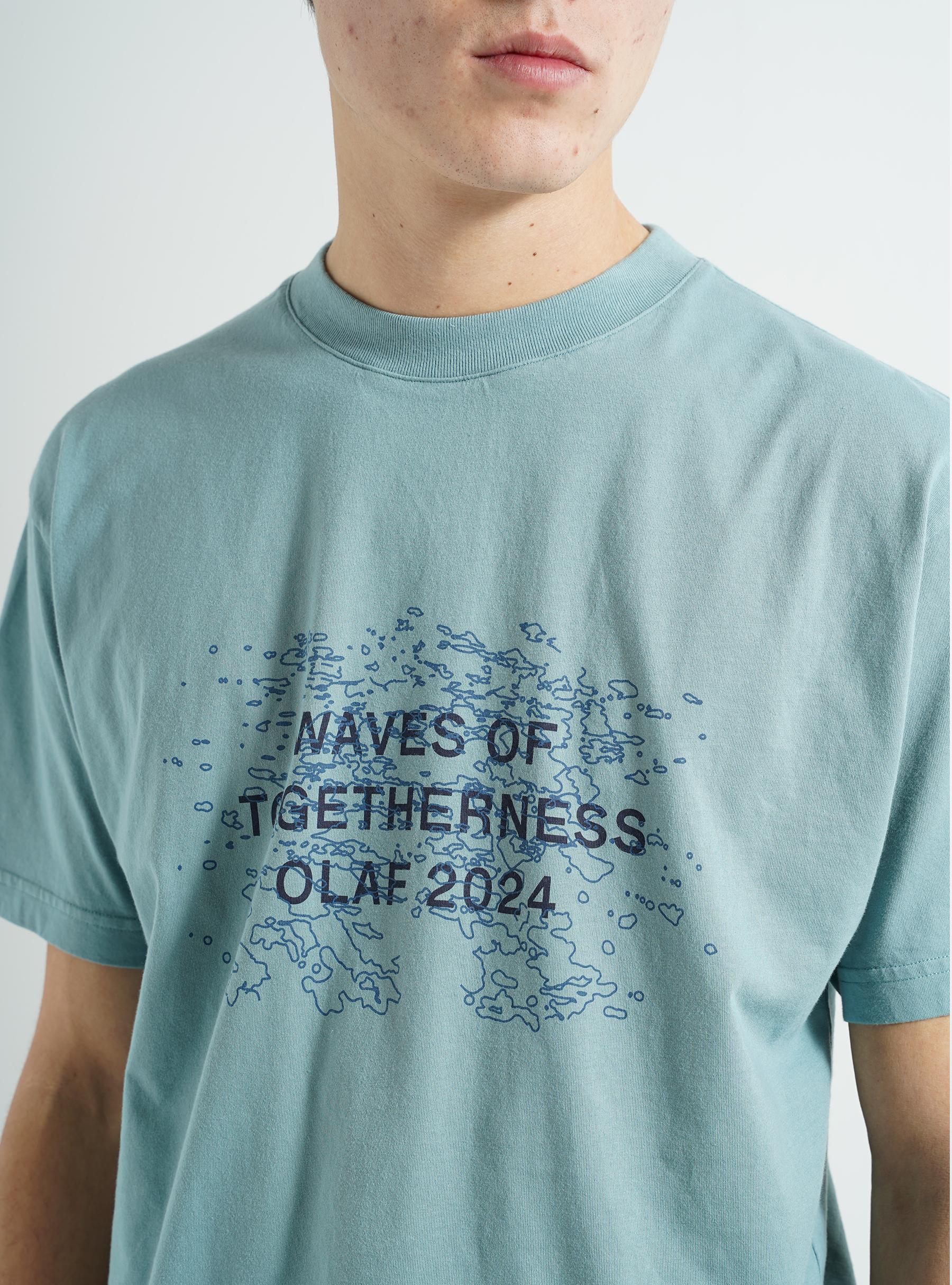 Waves Of Togetherness T-shirt Sky Blue M160104