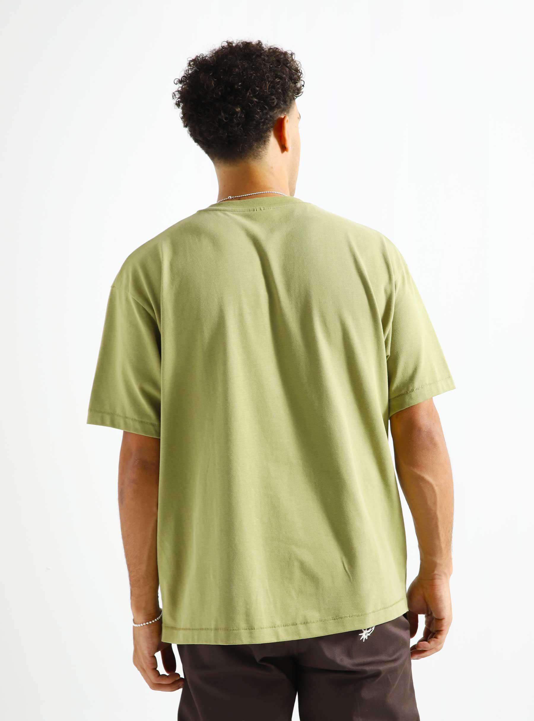 Hutch T-shirt Olive Green AW23-SAB3OG