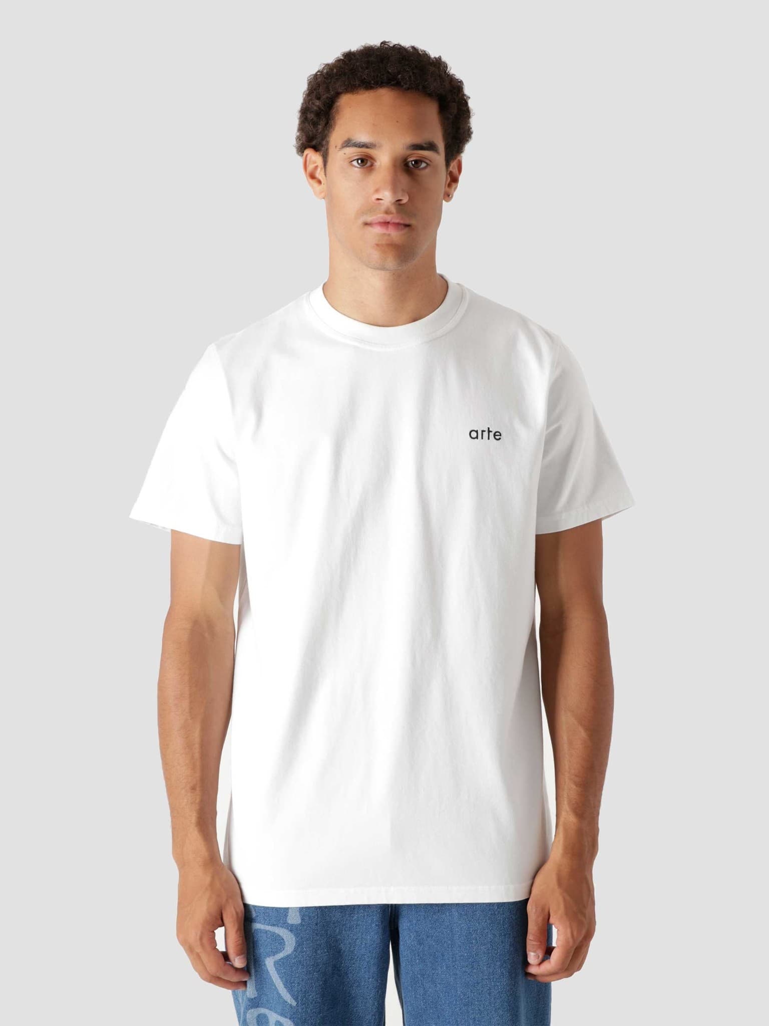 Tissot Back Roses T-Shirt White AW21-058T