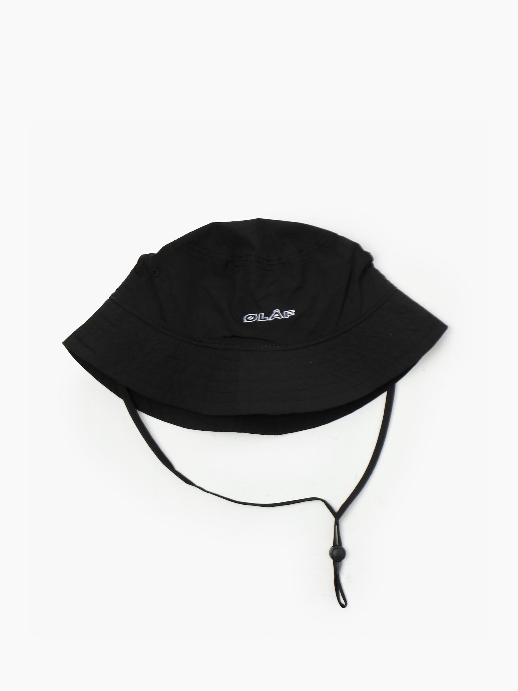 Nylon Bucket Hat Black A160816