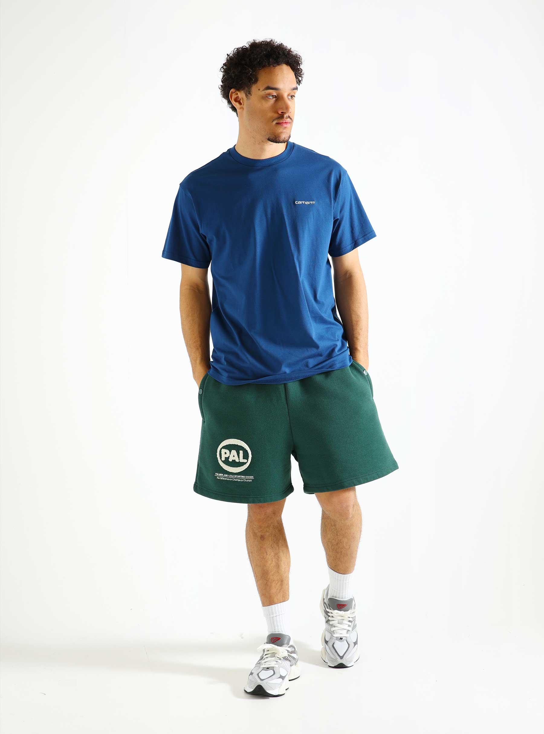 New TM Shorts Green PALSS24025