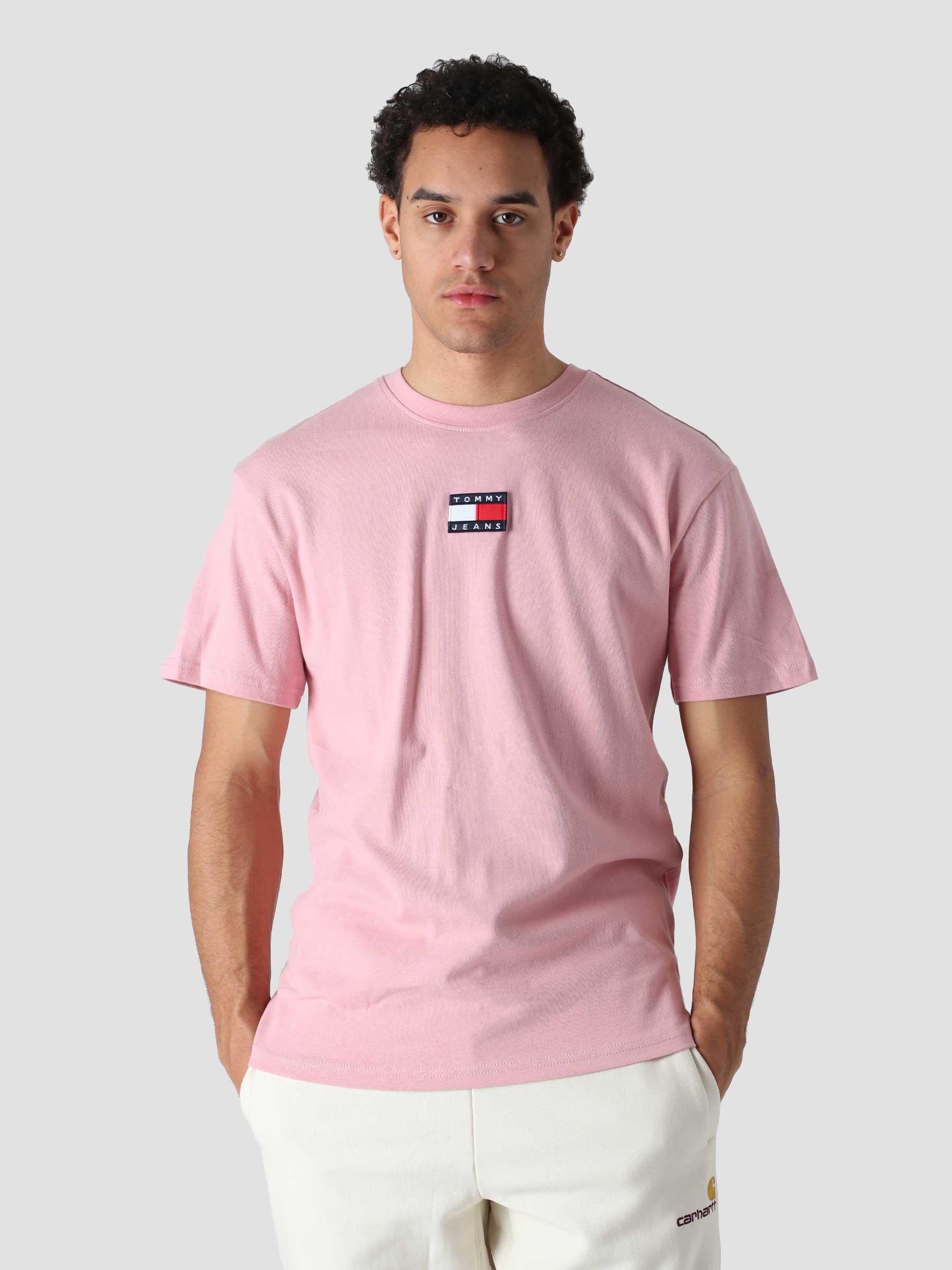 TJM Tommy Badge T-Shirt Broadway Pink DM0DM10925TH9