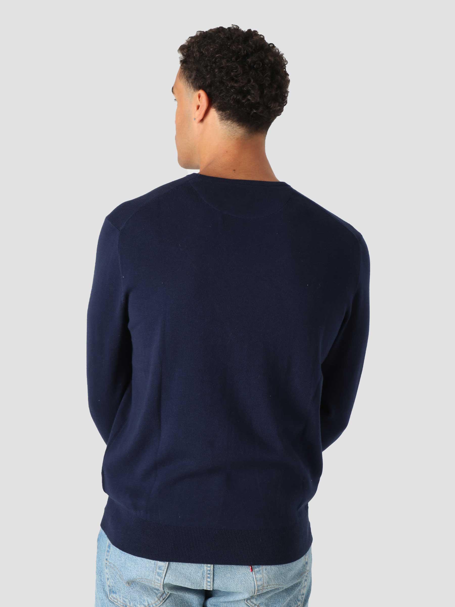 Cotton Long Sleeve Pullover Cruise Navy 710850117001