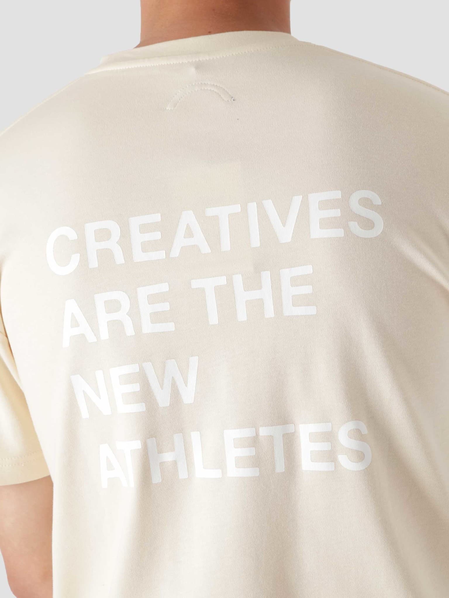 Creatives Are The New Athletes T-Shirt Creme