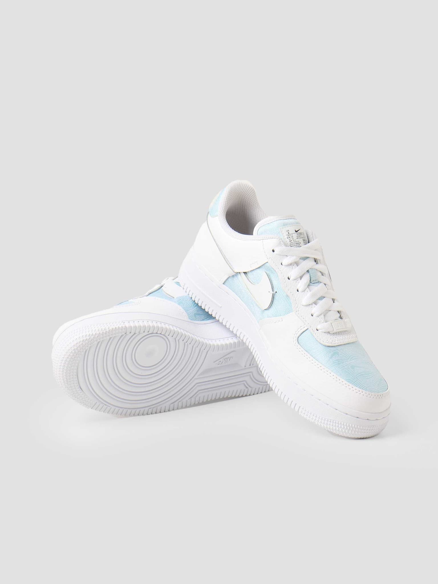 W Nike Af1 Lxx Glacier Blue White Black DJ9880-400