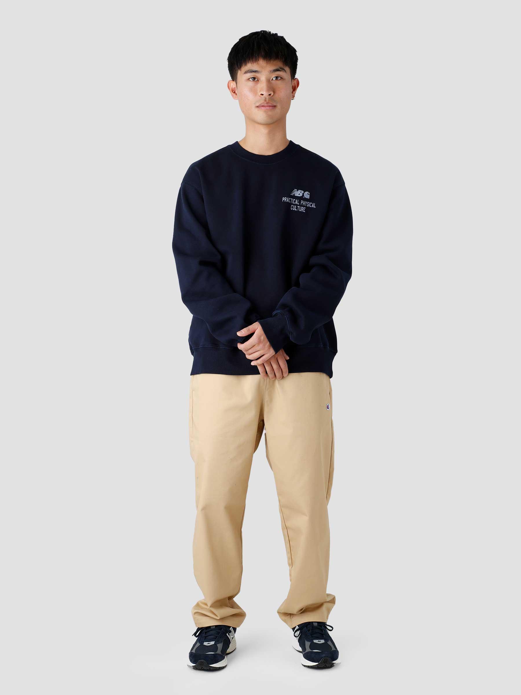Carhartt WIP x New Balance Sweatshirt Dark Navy Wax Garment Dyed I030715-0COGD