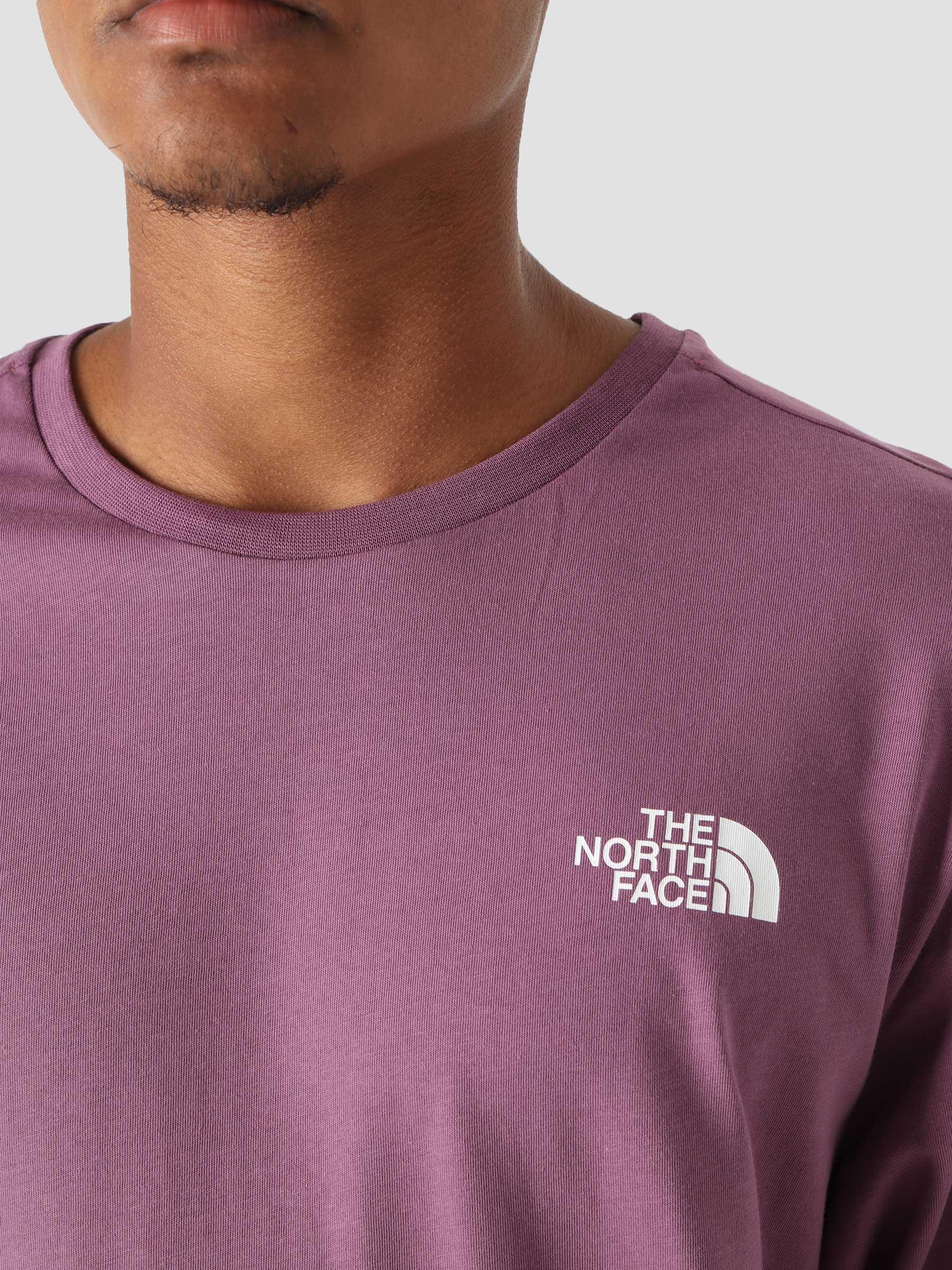 Longsleeve Simple Dome T-Shirt Pikes Purple NF0A3L3B0H5