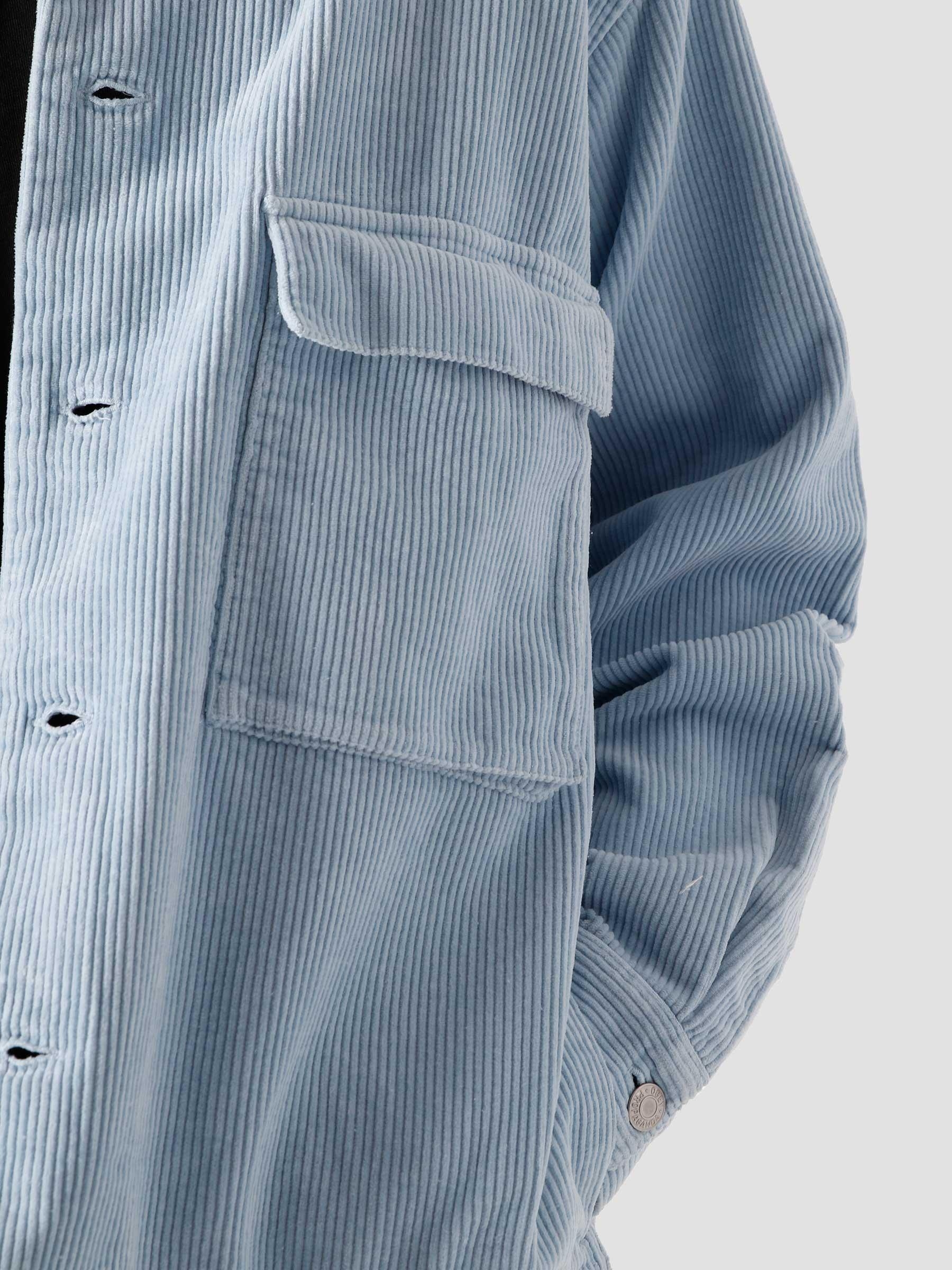 Theo Cord Shirt Jacket Good Grey 121160023-GGY
