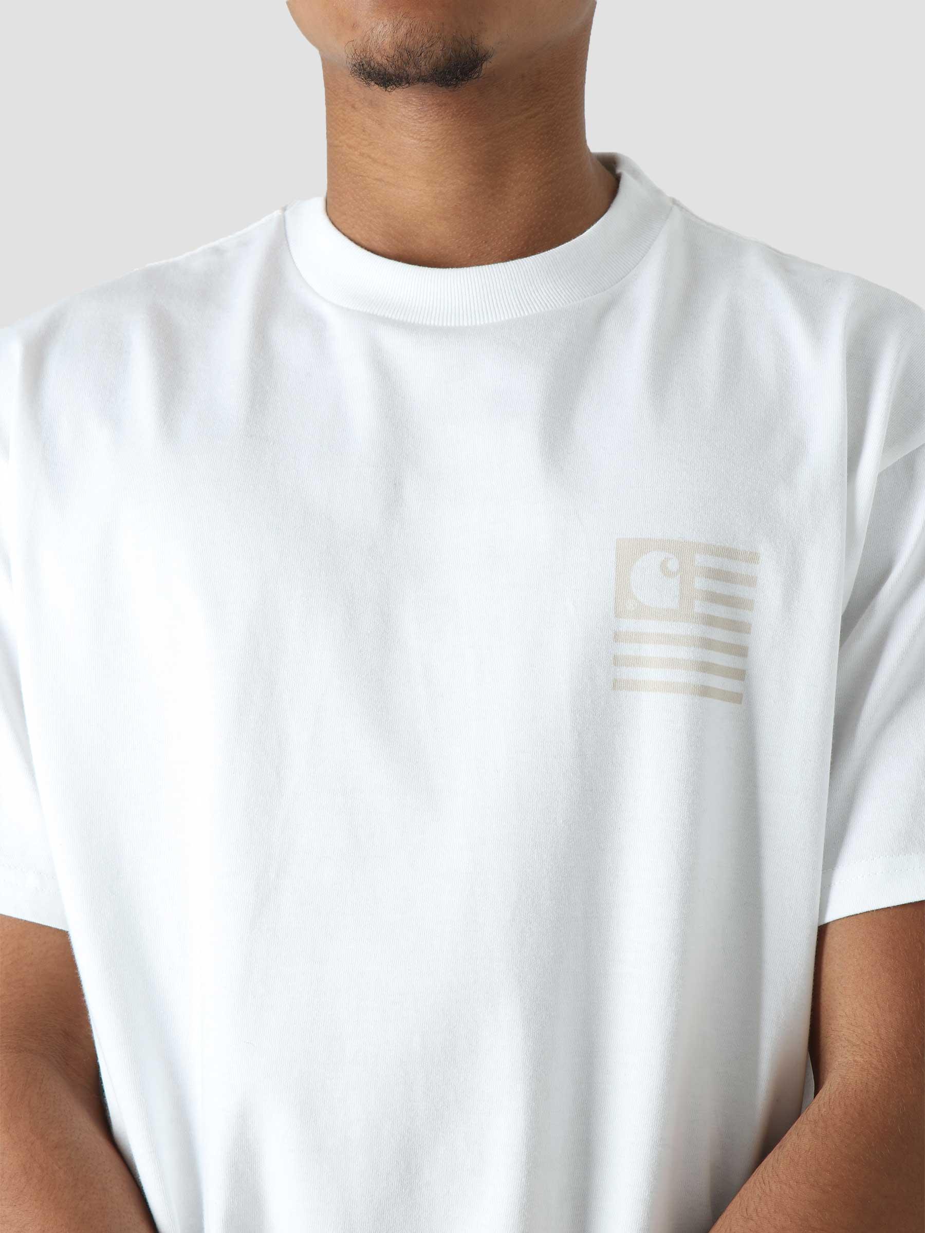 S/S Medley State T-Shirt White I030169-02XX