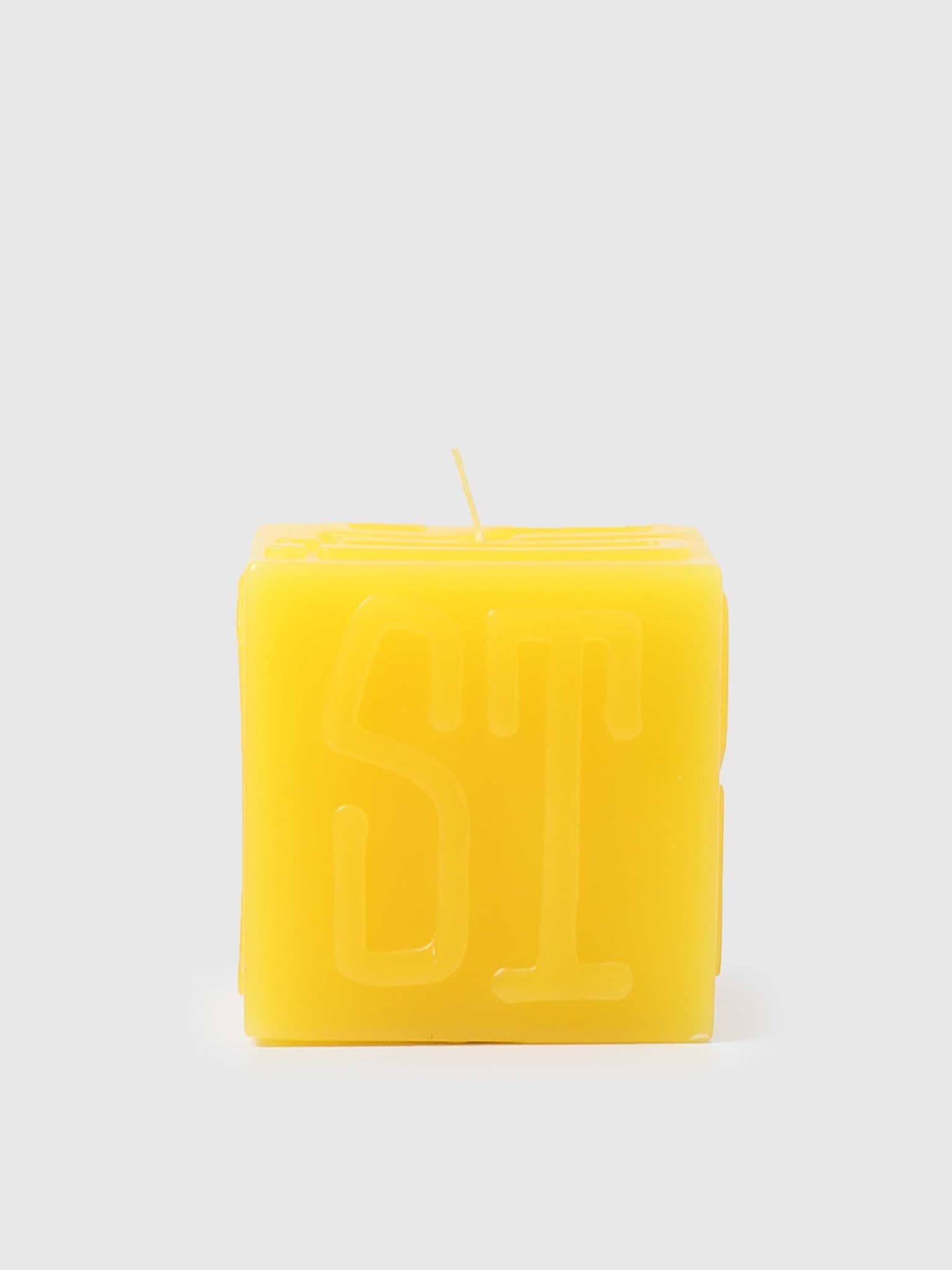 Stussy Cube Candle Yellow 138719-0201