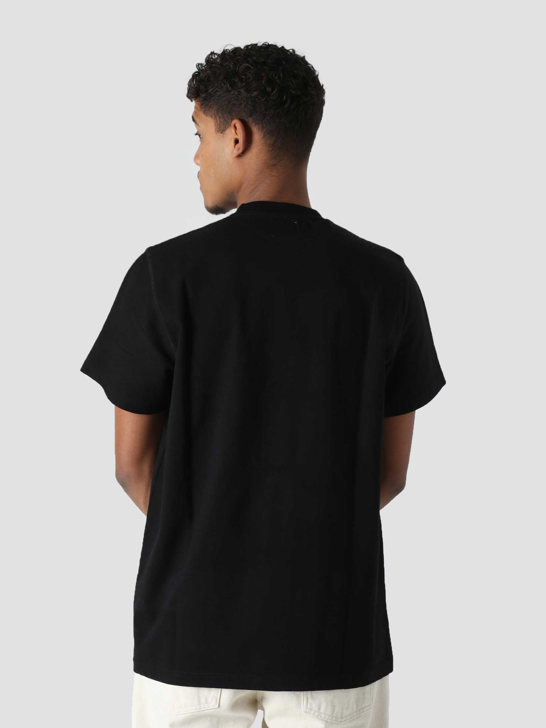 Tzara Triple T-shirt Black SS22-100T