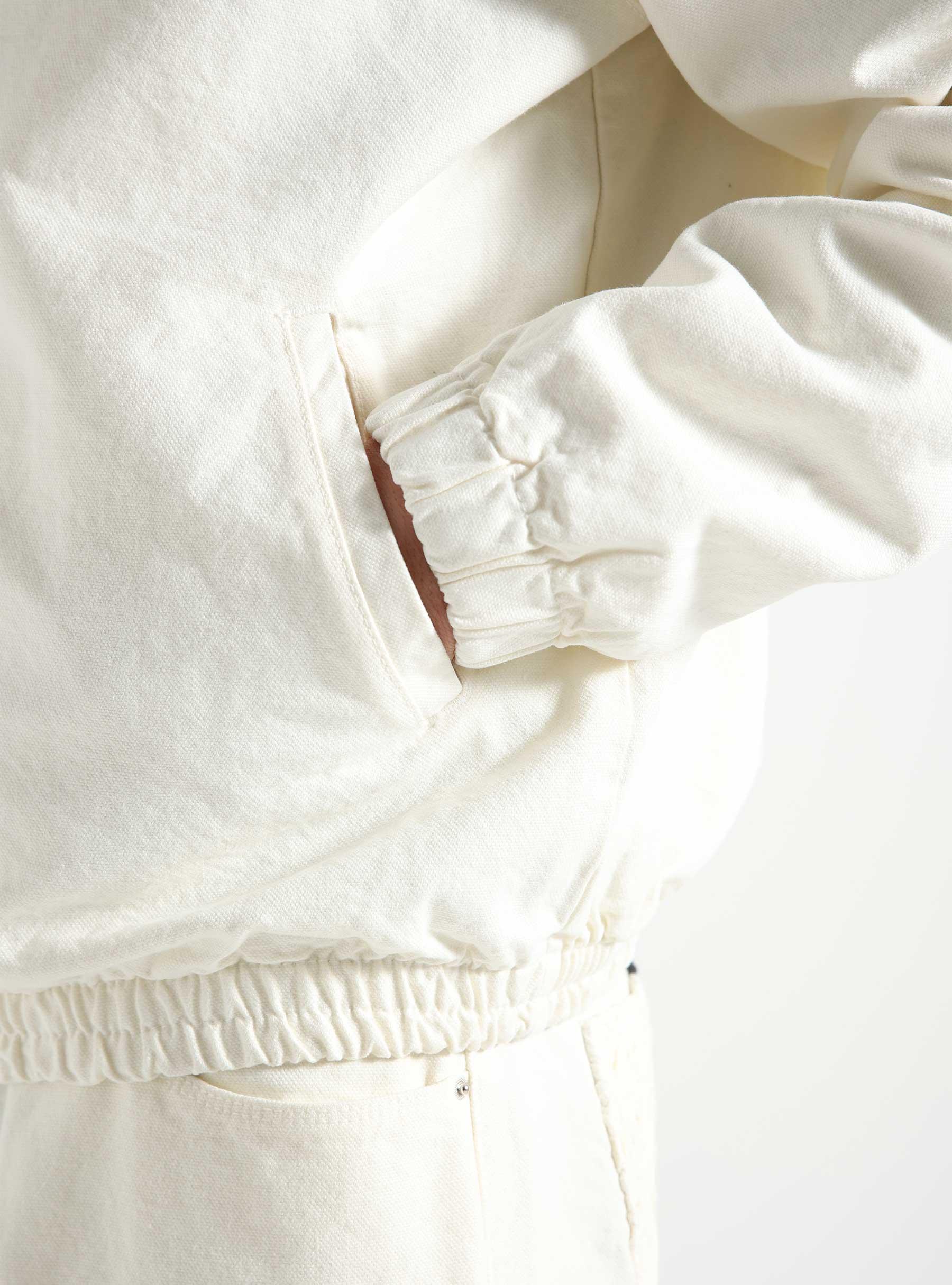 Joshua Detail Collar Pants Cream SS24-066J
