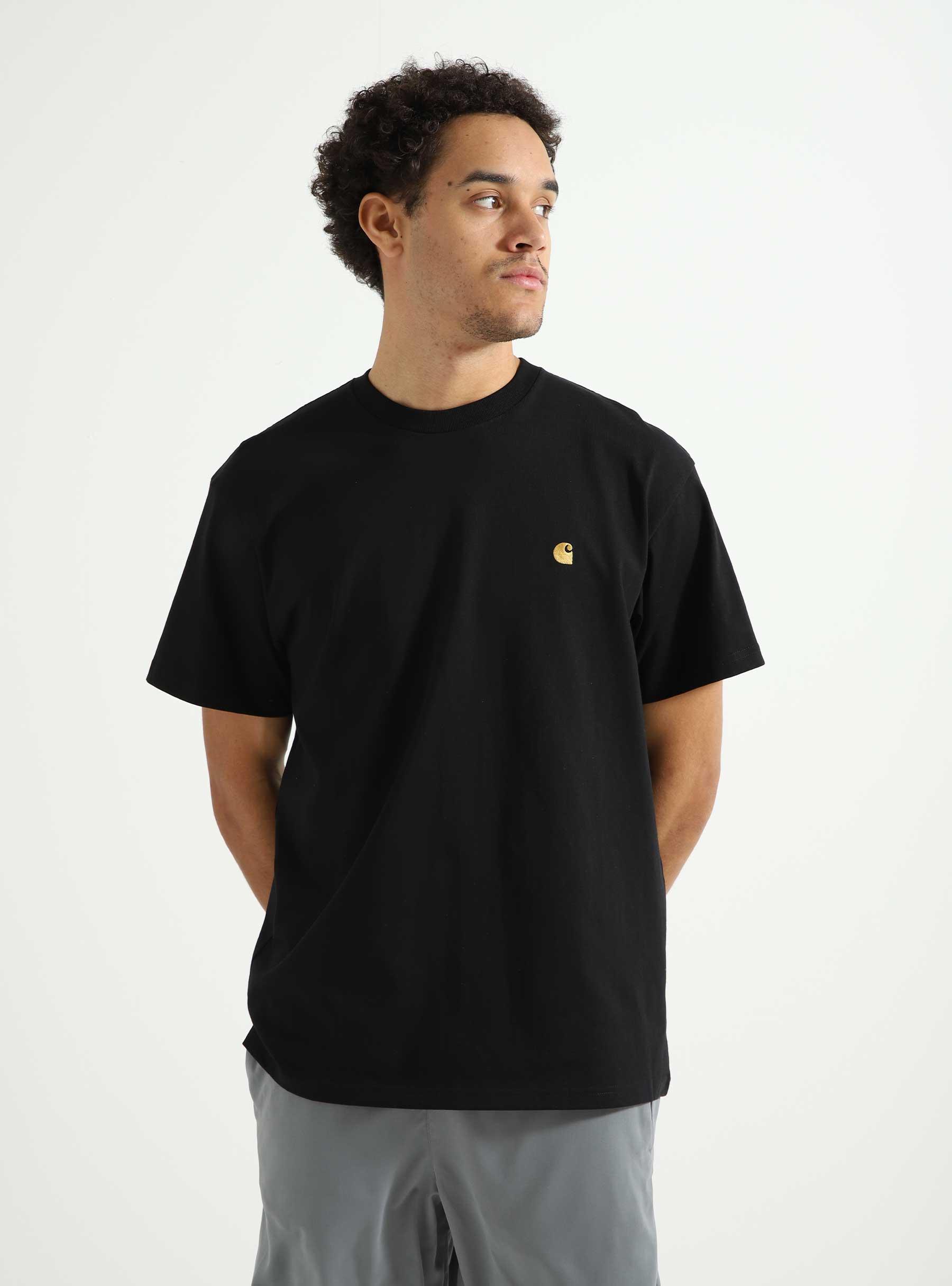 S/S Chase T-Shirt Black Gold I026391-00FXX