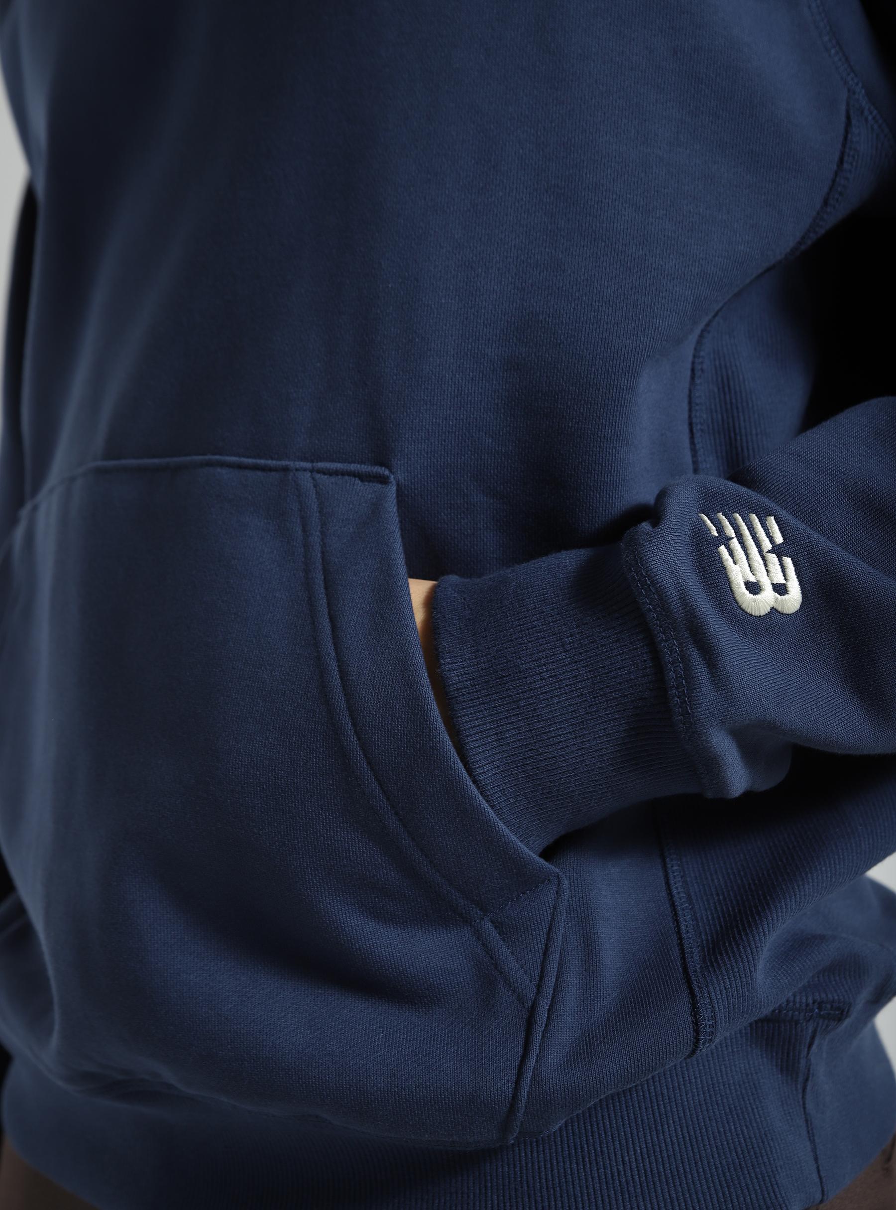 Athletics Embroidered Relaxed Hoodie NB Navy MT41539-NNY